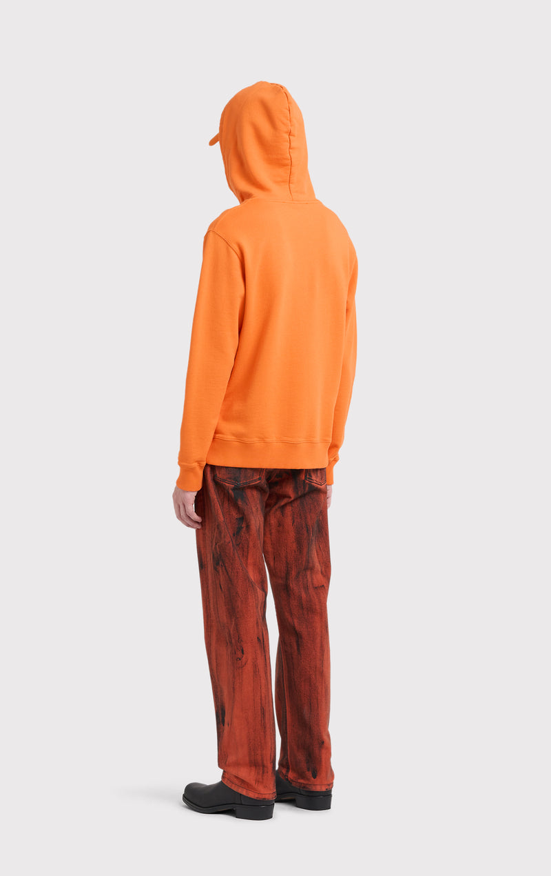 ÉTUDES HOODIE PATCH ORANGE SWEATSHIRTS 5