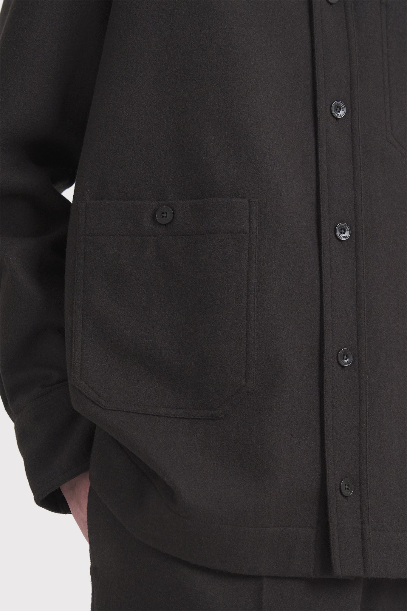 ÉTUDES LIBERTE FLANNEL DK BROWN SHIRTS 5