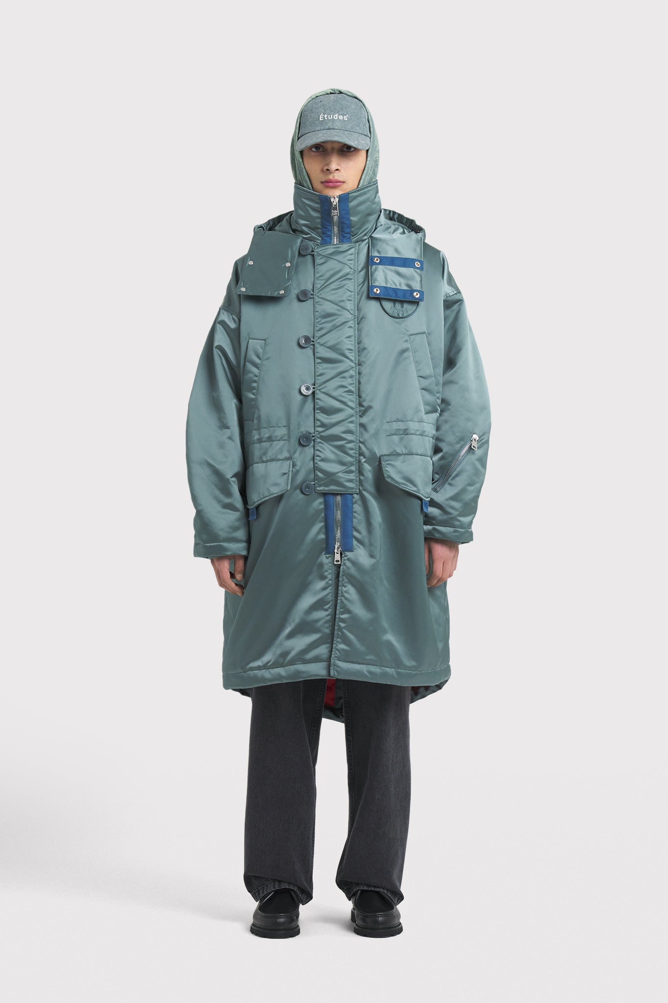 ÉTUDES LUTECE NYLON BLUE OUTERWEAR 1