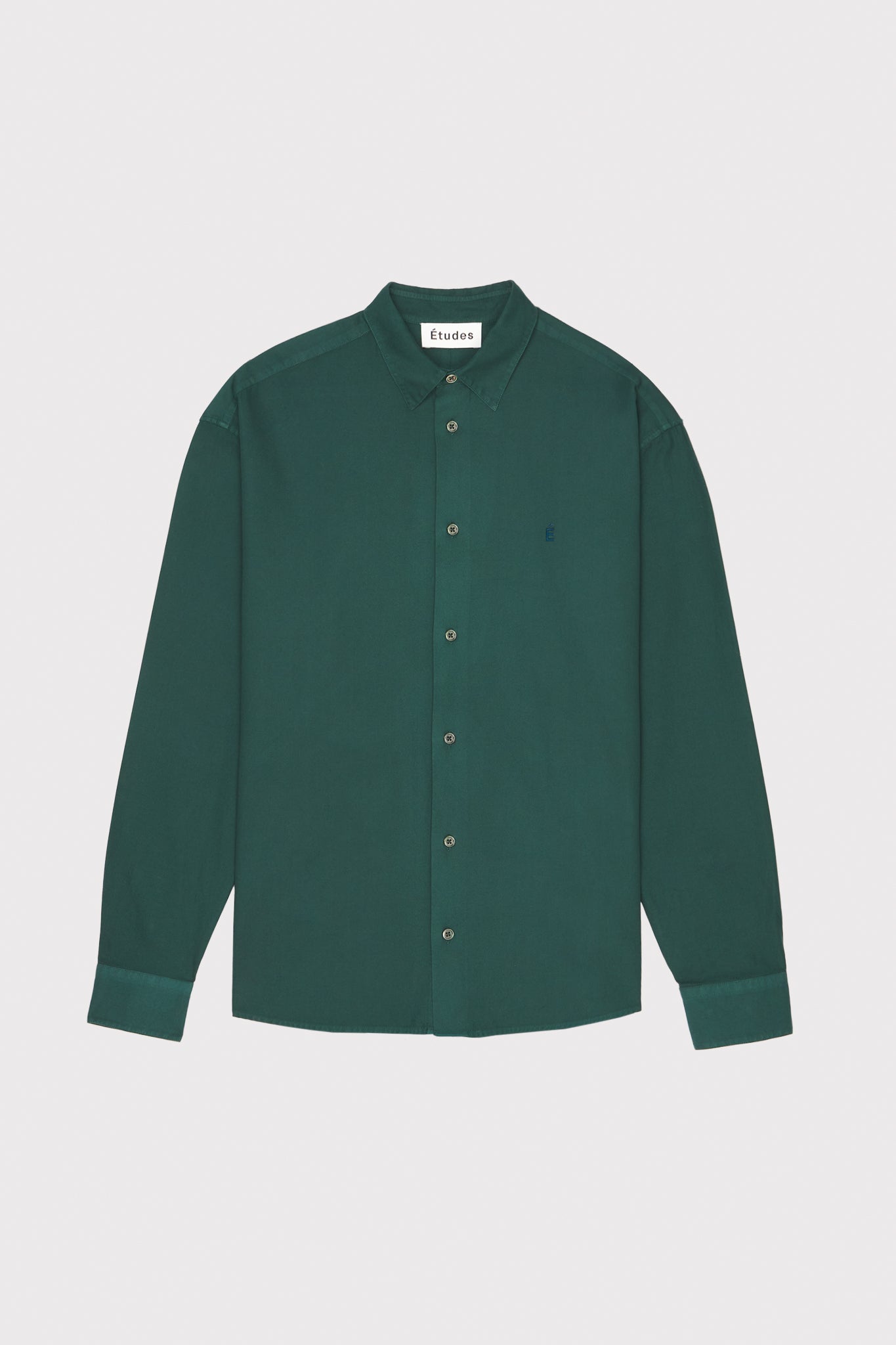 ÉTUDES LYRIQUE LS ACCENT DYED GREEN SHIRTS 2