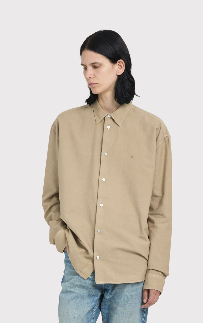 ÉTUDES LYRIQUE LS ACCENT OXFORD SAND SHIRTS 2