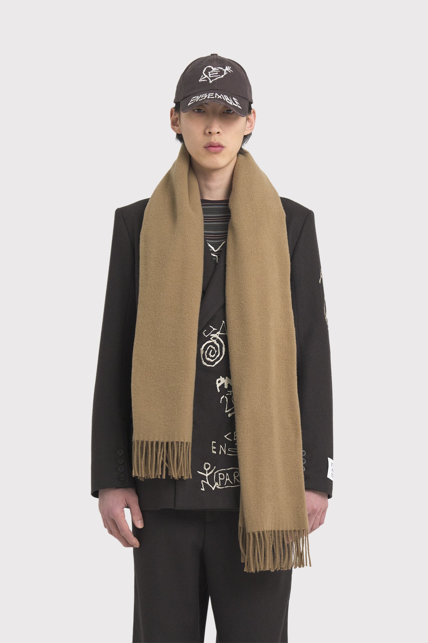 ÉTUDES MAGNOLIA SAND SCARVES 2