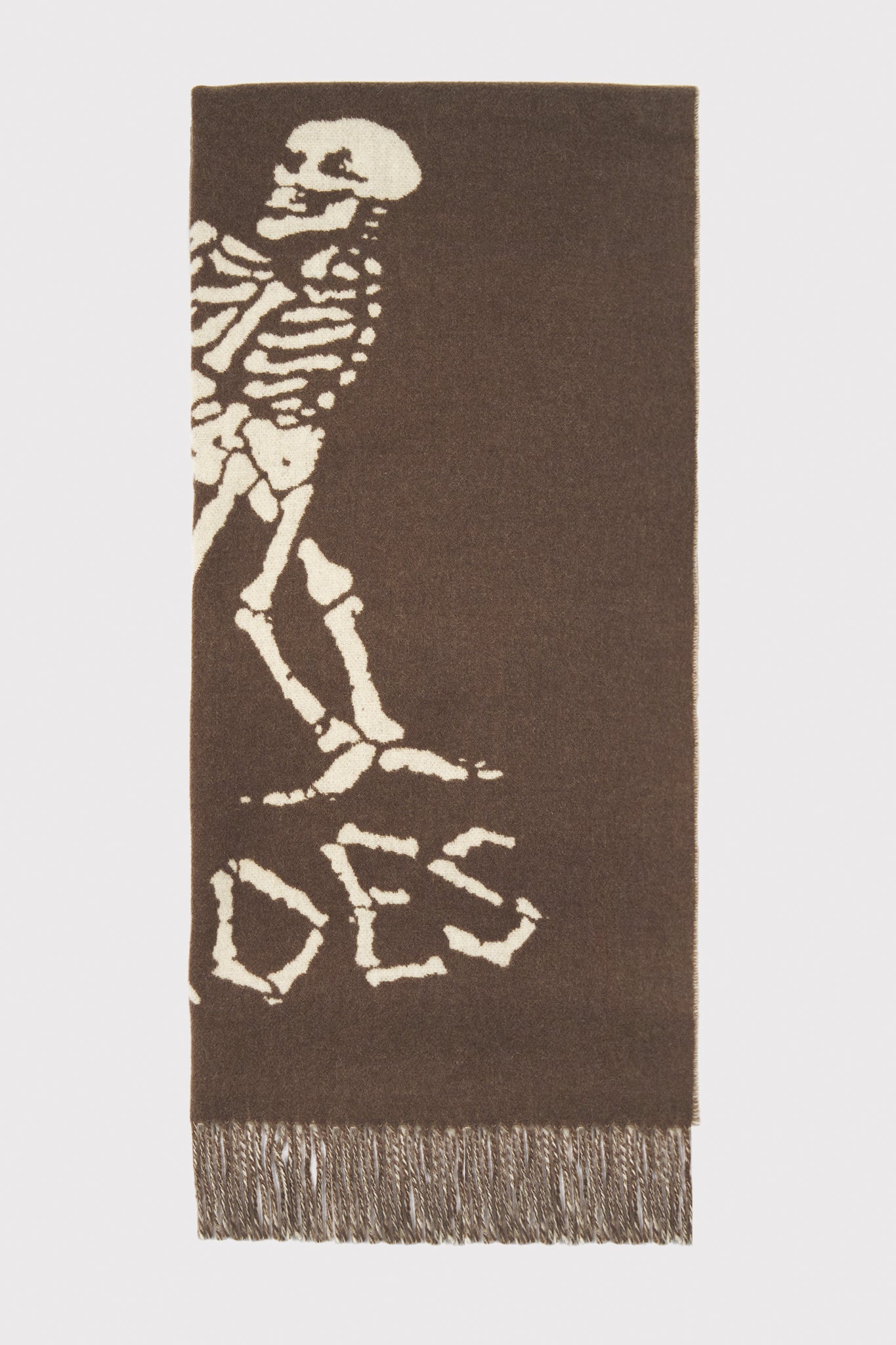 ÉTUDES MAGNOLIA SKELETONS BROWN SCARVES 1