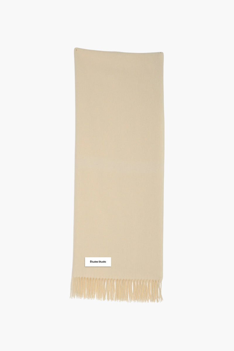 WOOL SCARF OFF WHITE 1