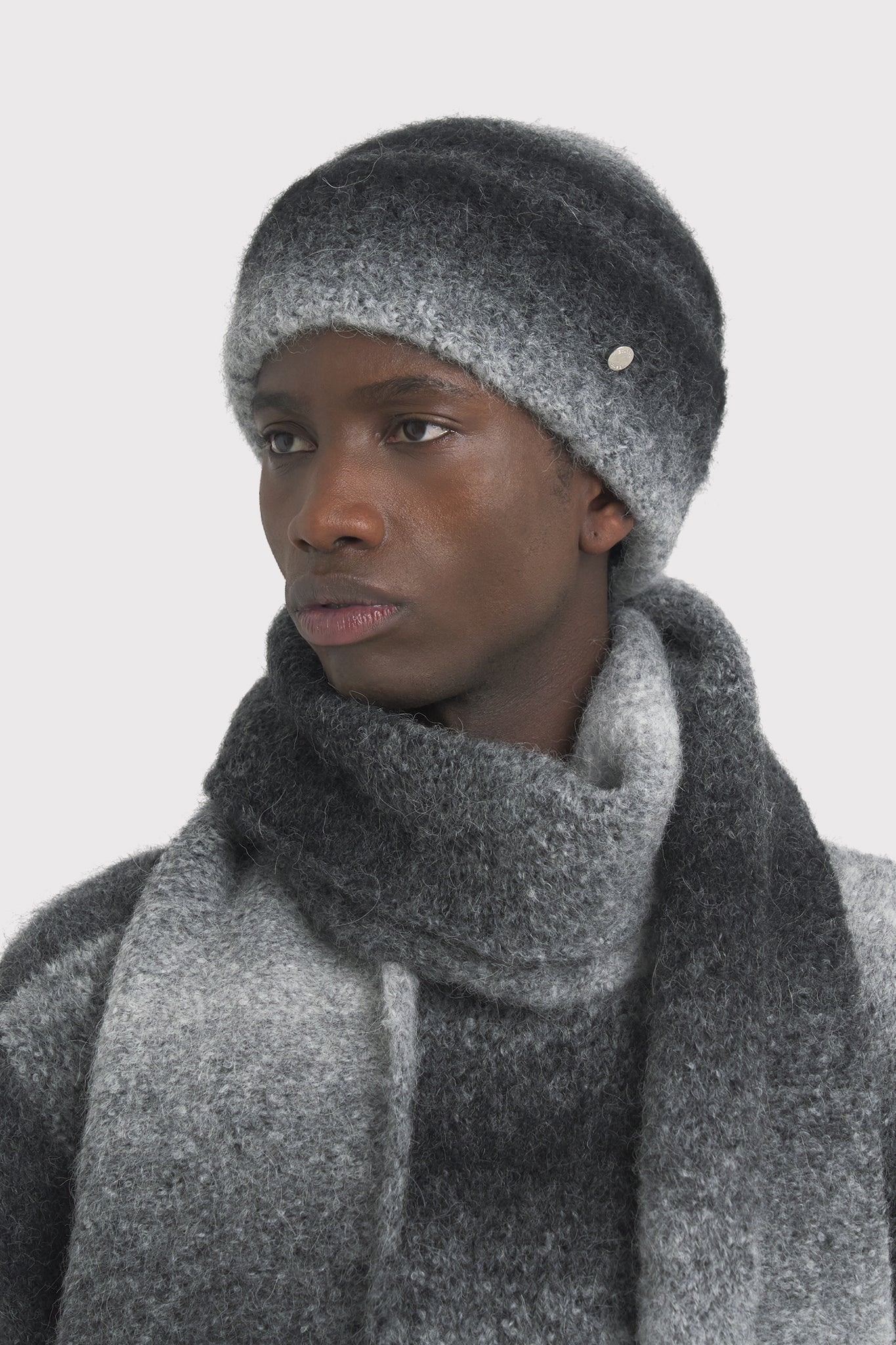 ÉTUDES MOONDOG BEANIE BLACK GREY HATS 2