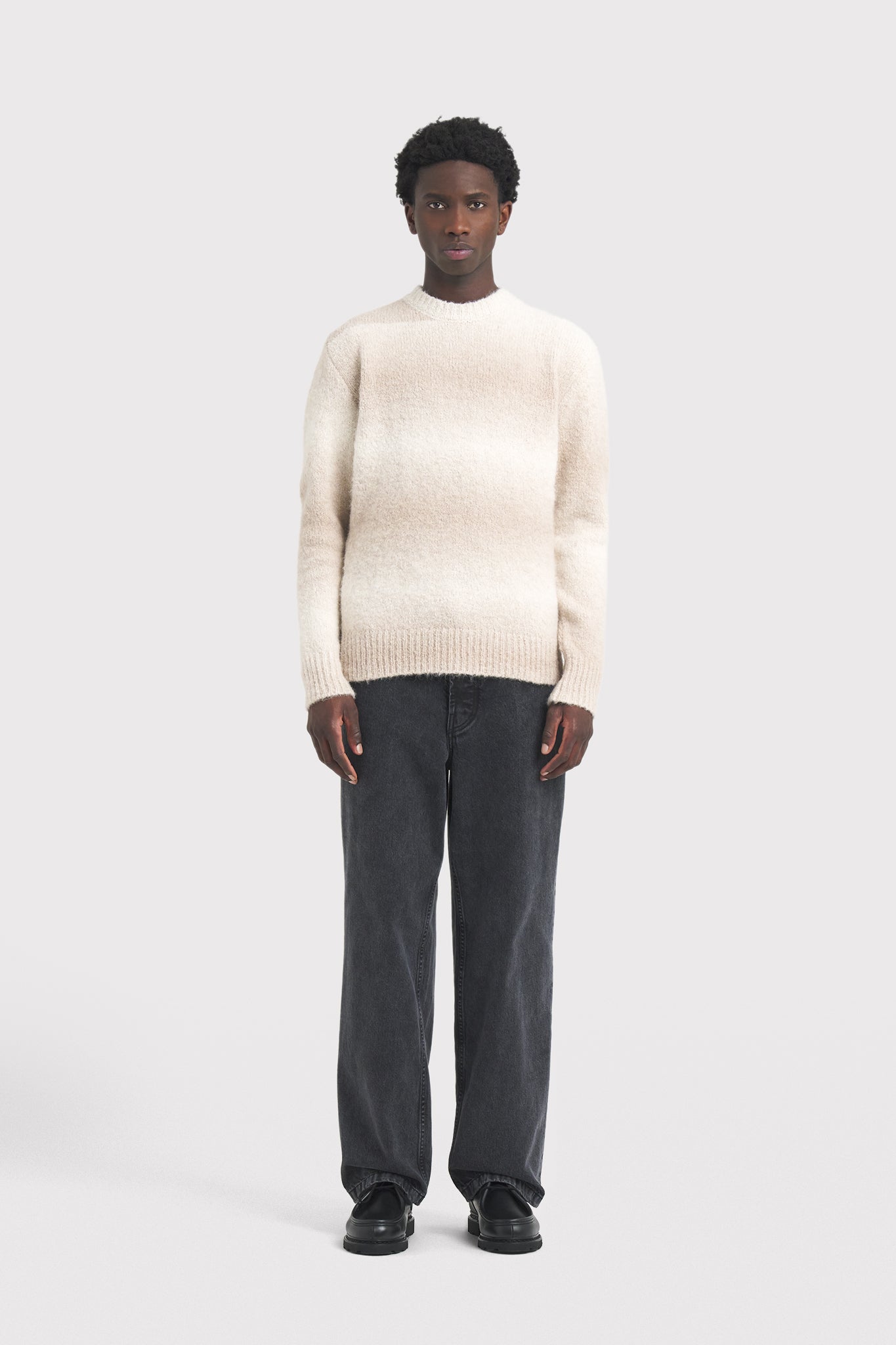 ÉTUDES MOONDOG BEIGE WHITE KNITWEAR 1