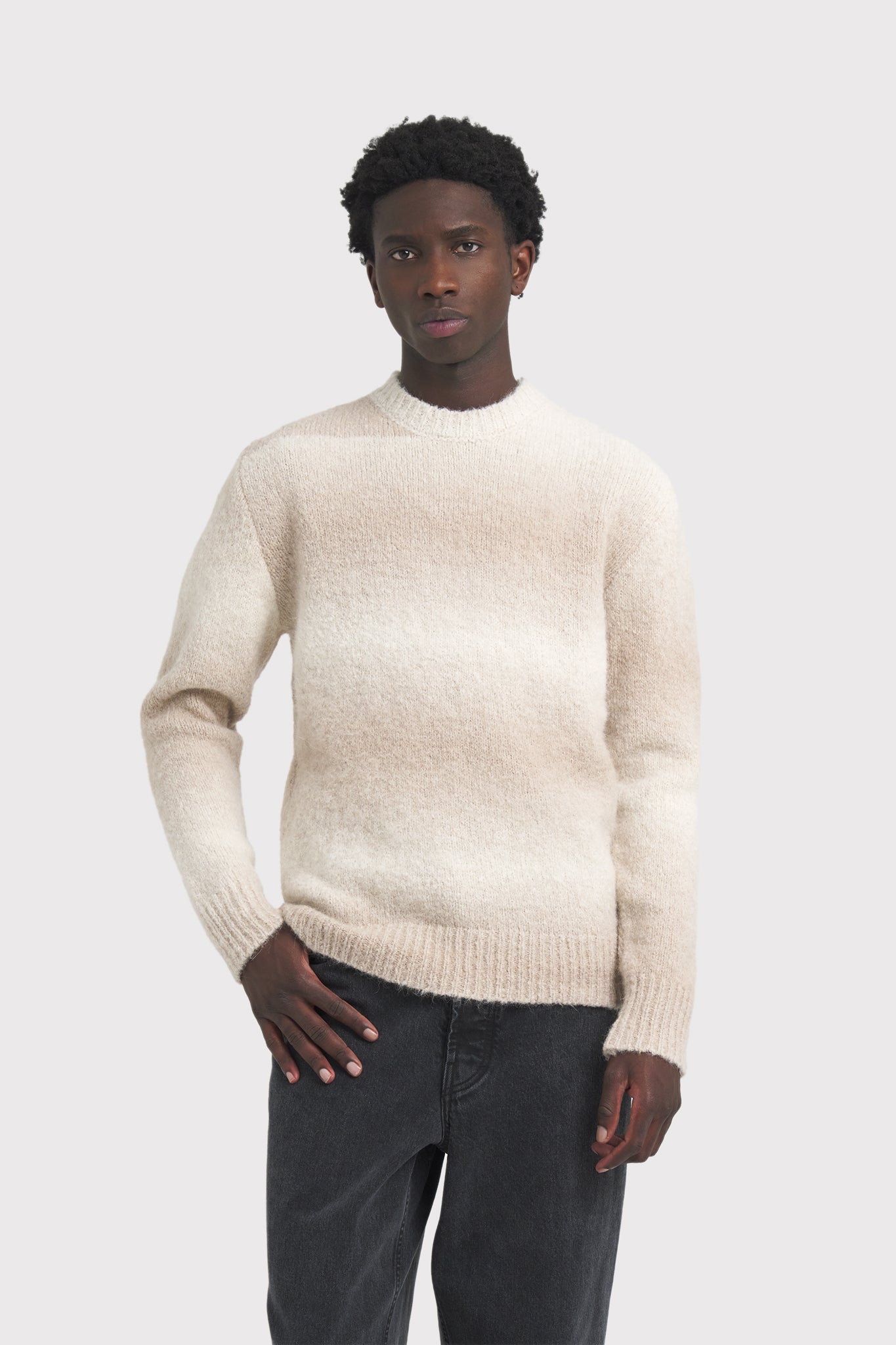 ÉTUDES MOONDOG BEIGE WHITE KNITWEAR 4