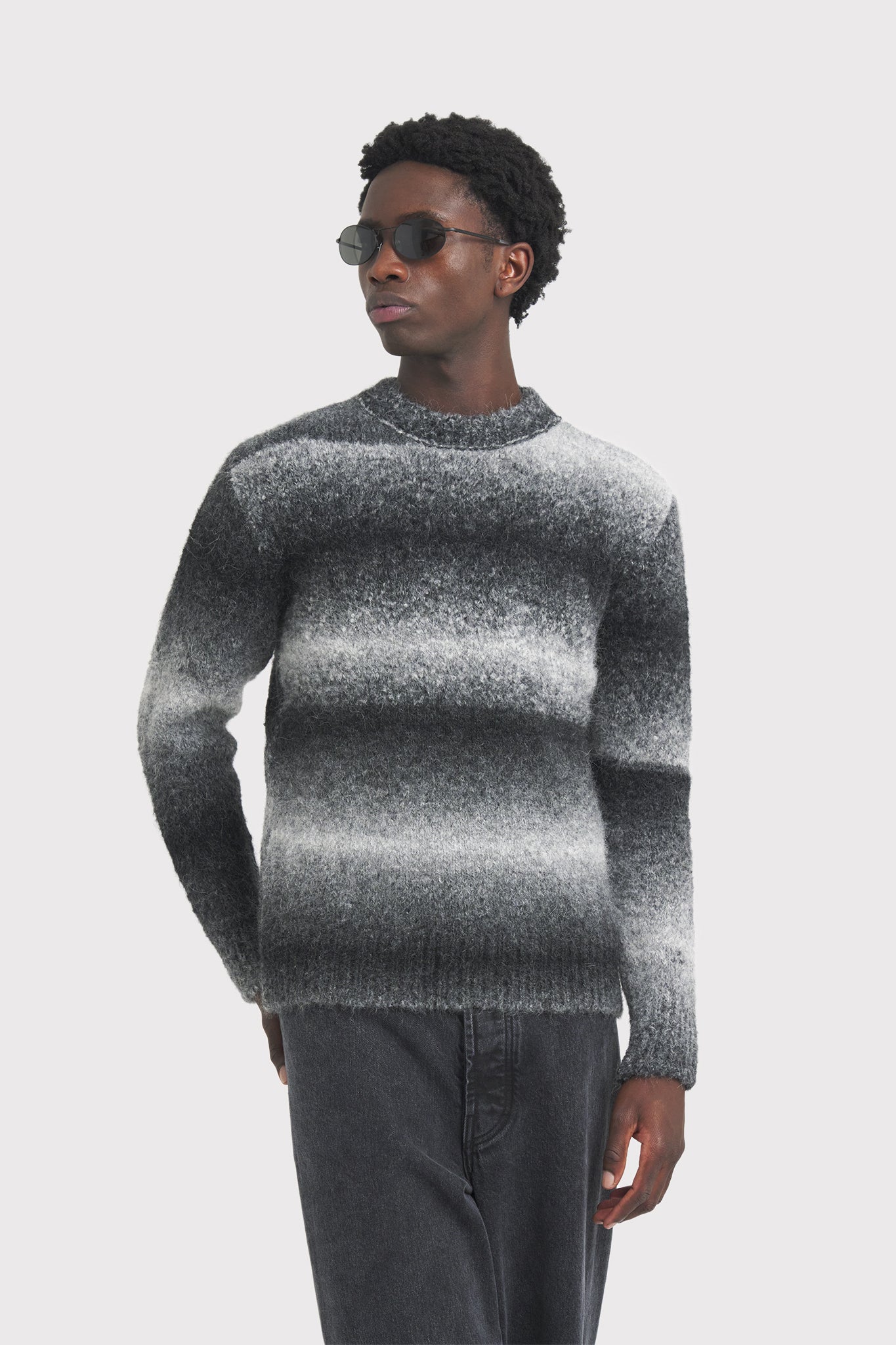 ÉTUDES MOONDOG BLACK GREY KNITWEAR 4