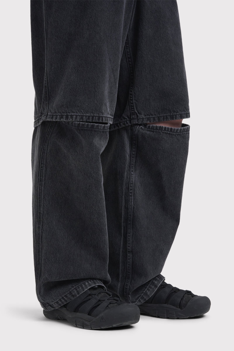 NOCTURNE DENIM WASHED BLACK NOIR LAVÉ 5