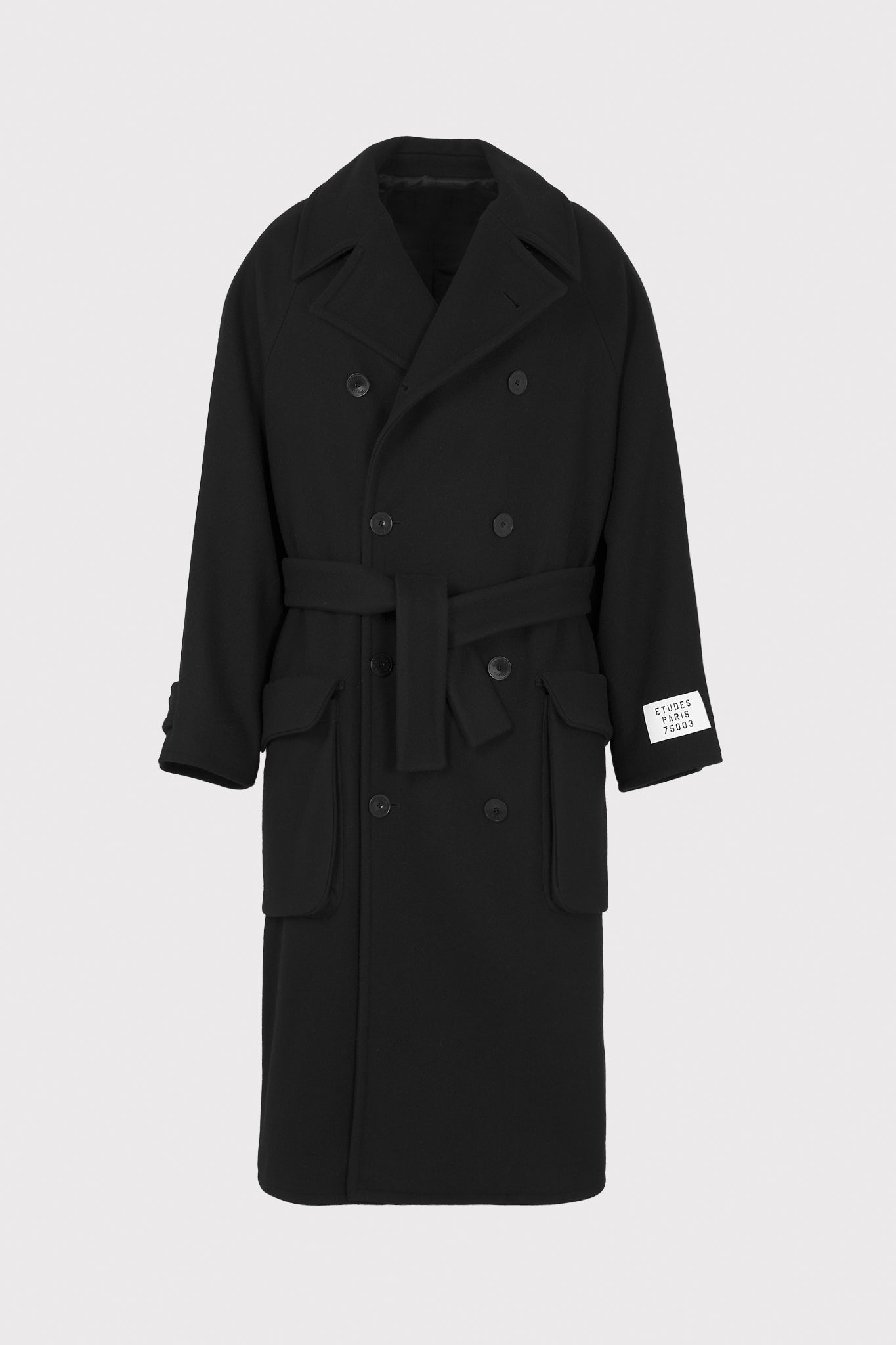ÉTUDES PALAIS WOOL BLACK OUTERWEAR 2