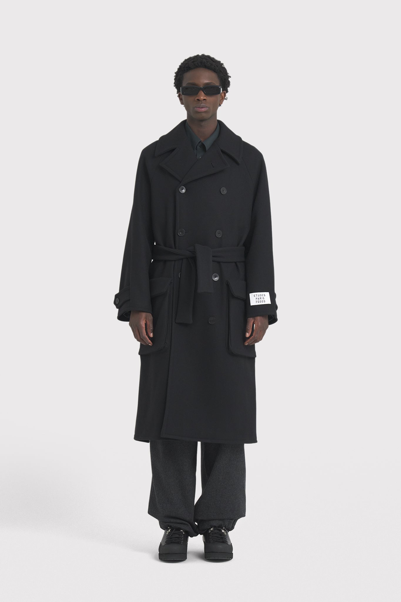ÉTUDES PALAIS WOOL BLACK OUTERWEAR 1
