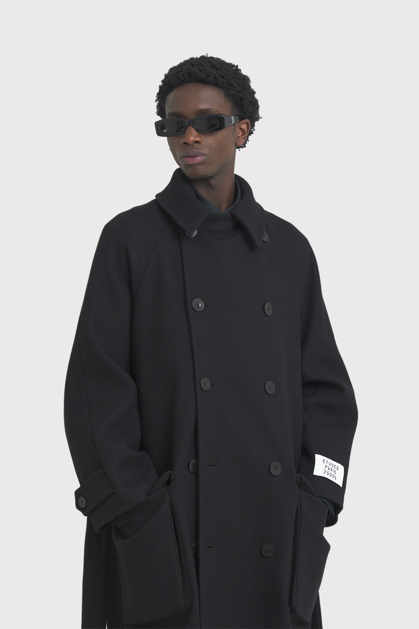 ÉTUDES PALAIS WOOL BLACK OUTERWEAR 5
