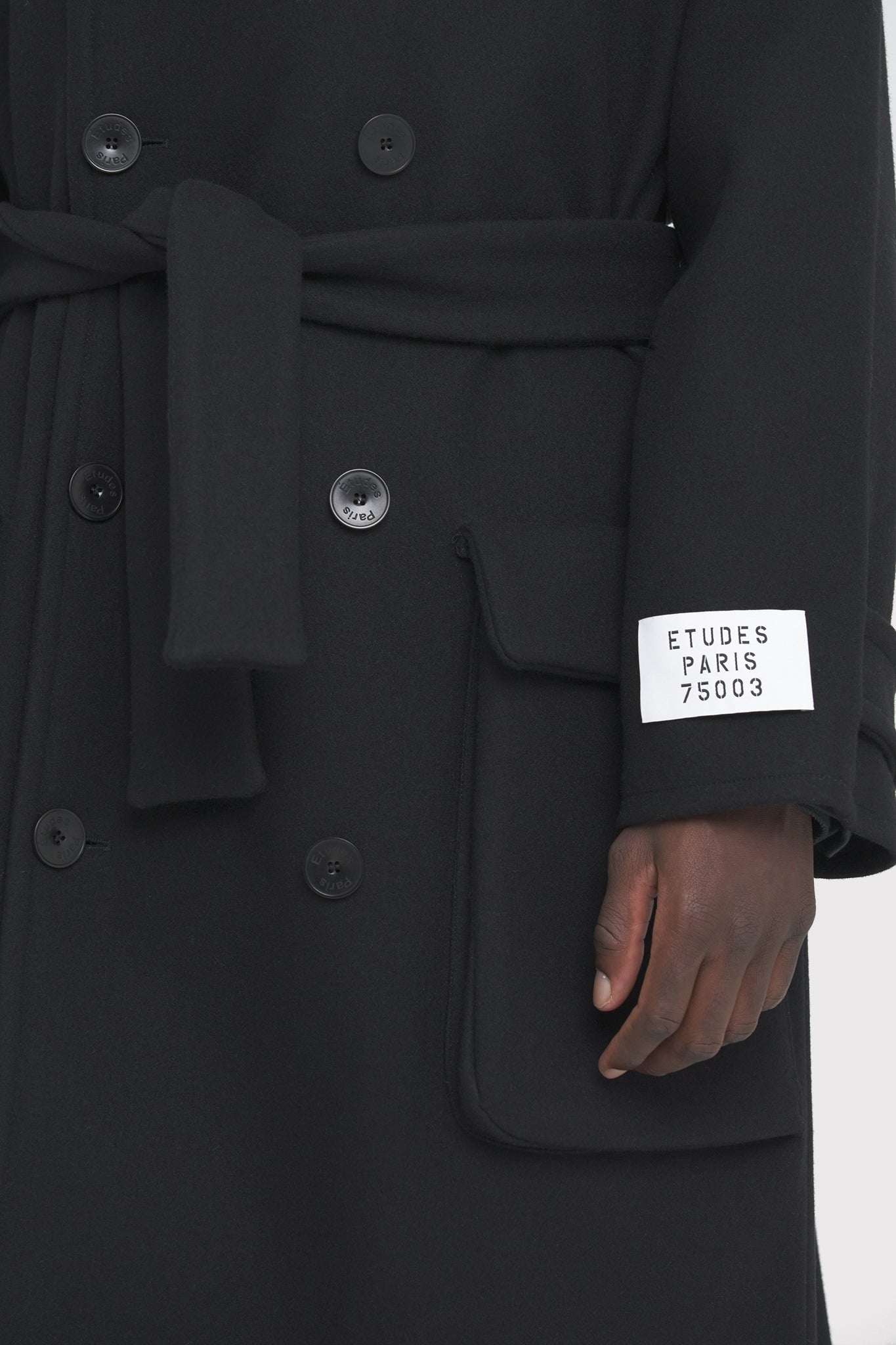 ÉTUDES PALAIS WOOL BLACK OUTERWEAR 6
