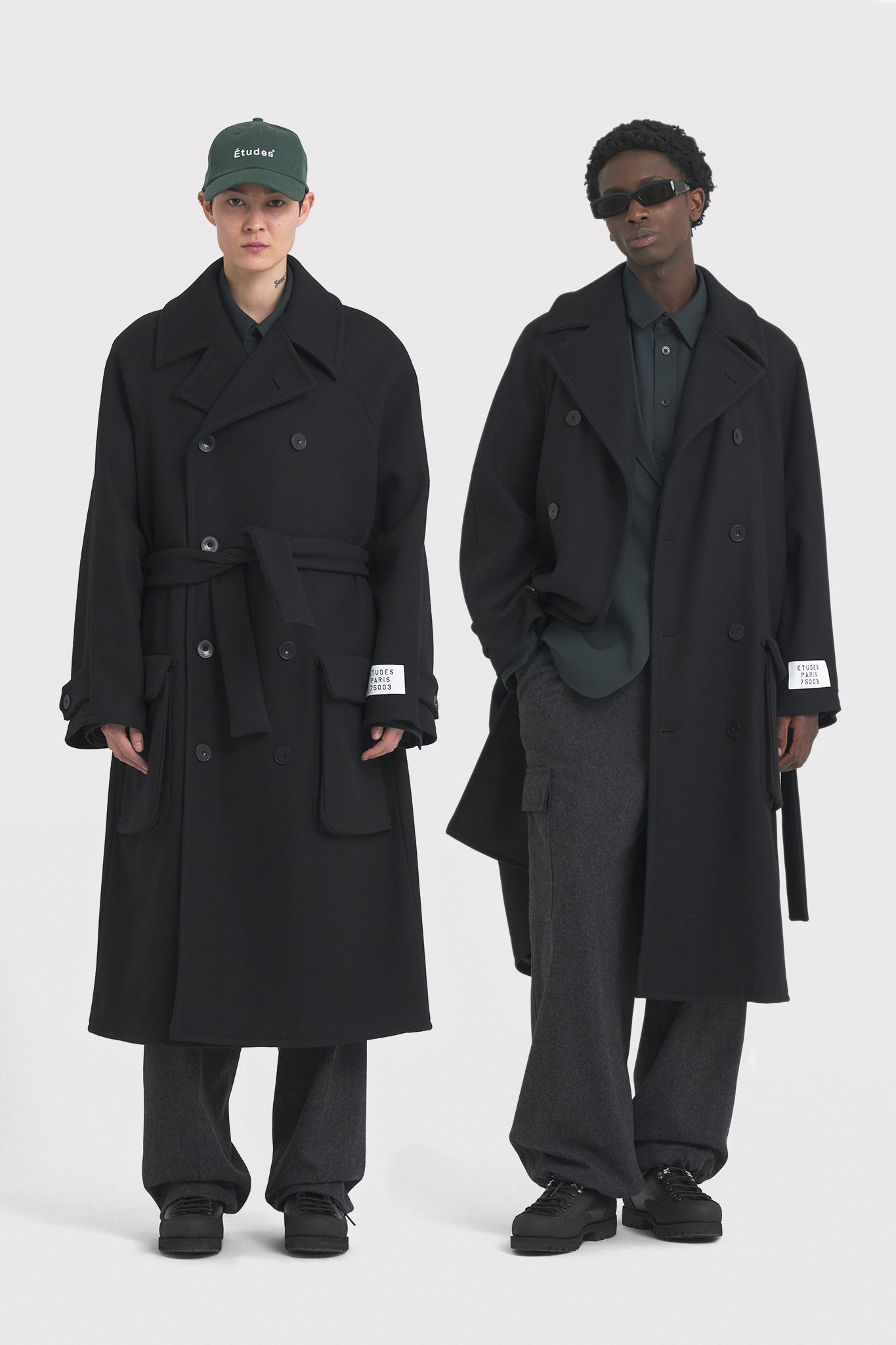 ÉTUDES PALAIS WOOL BLACK OUTERWEAR 7