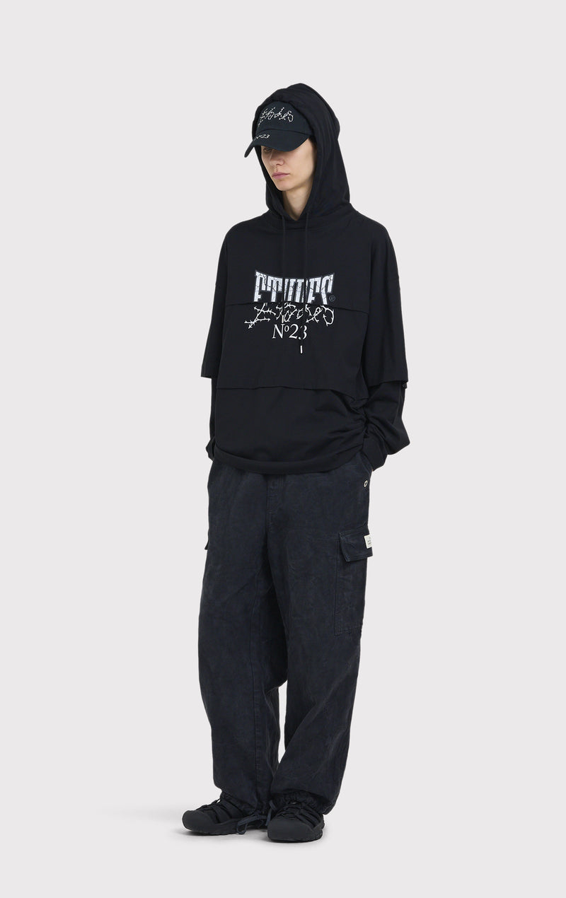 ÉTUDES PAVE N23 BLACK T-SHIRTS 5