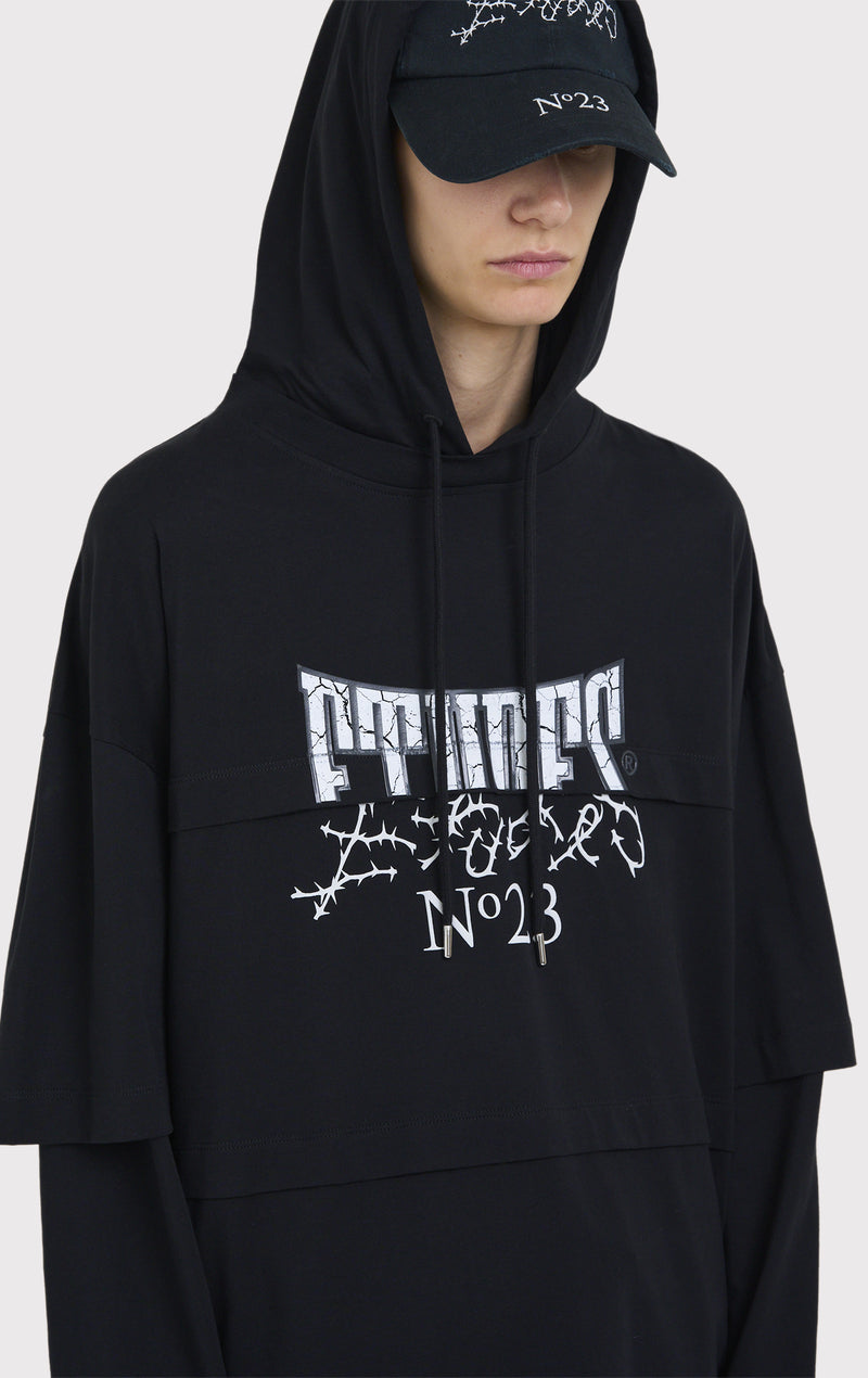 ÉTUDES PAVE N23 BLACK T-SHIRTS 2