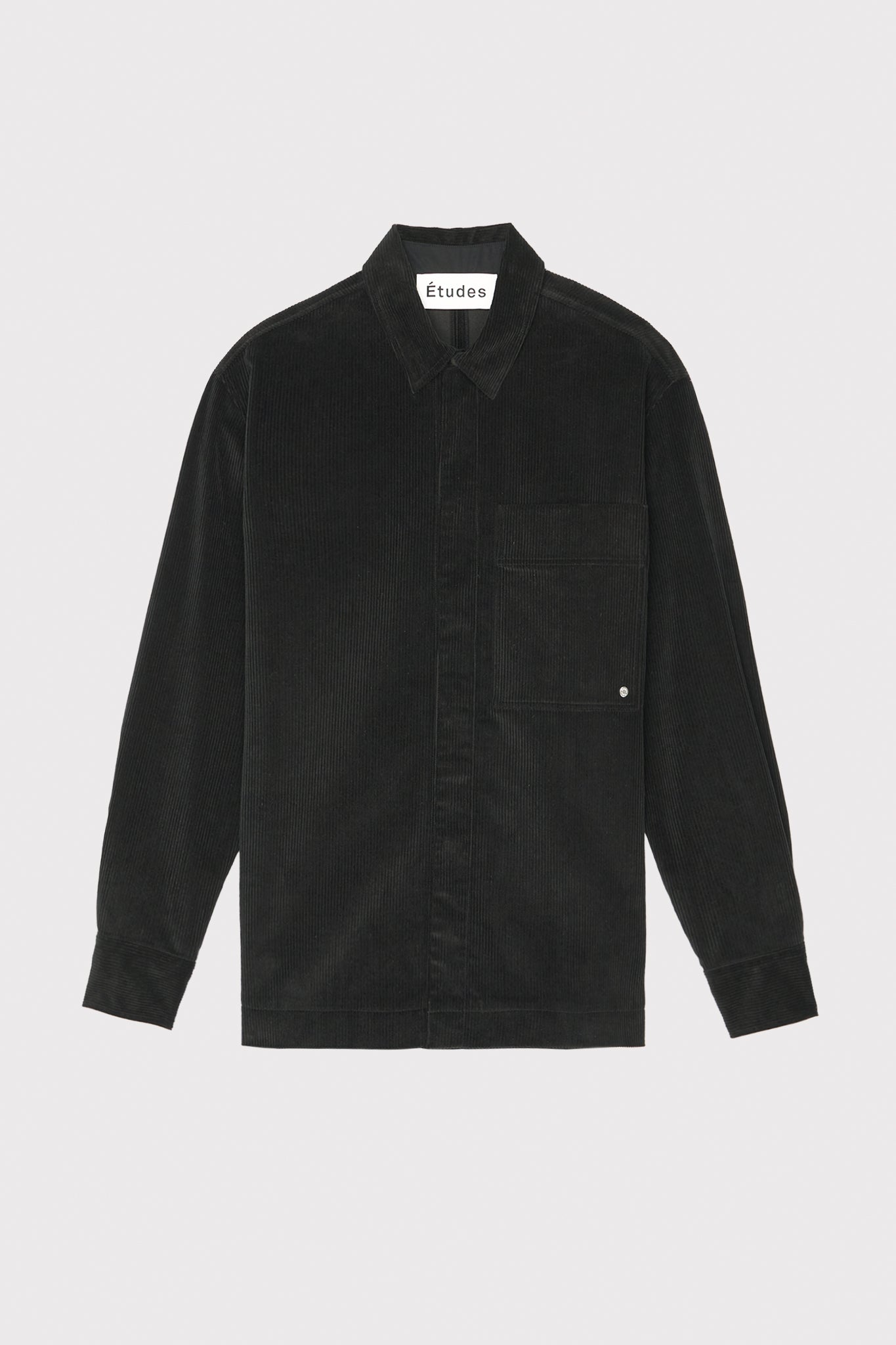 ÉTUDES PICTURE CORDUROY BLACK SHIRTS 2