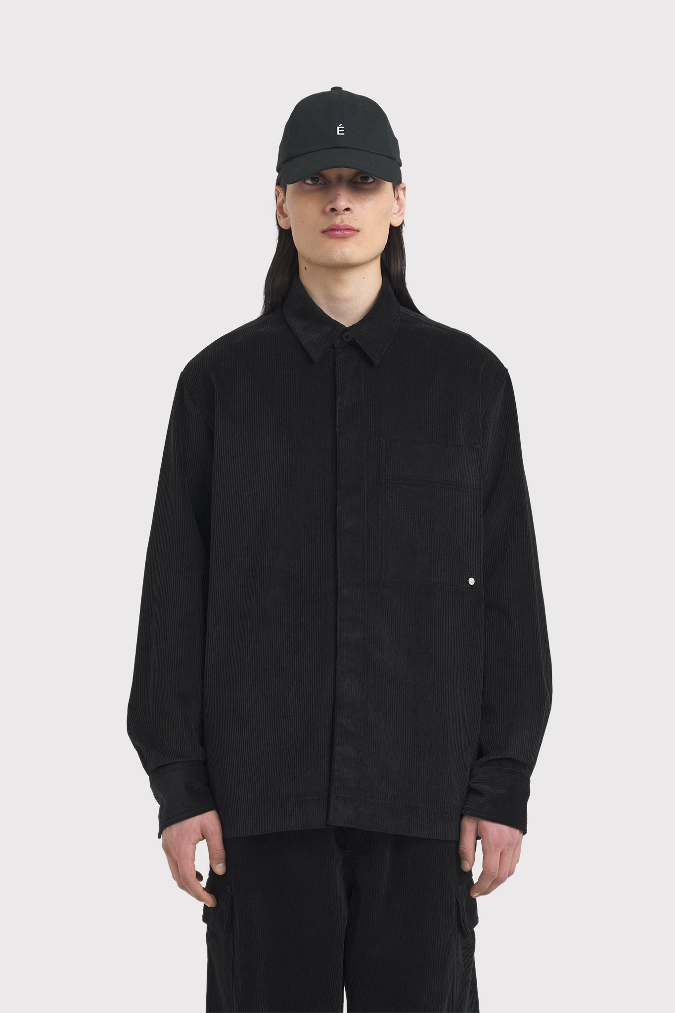 ÉTUDES PICTURE CORDUROY BLACK SHIRTS 4