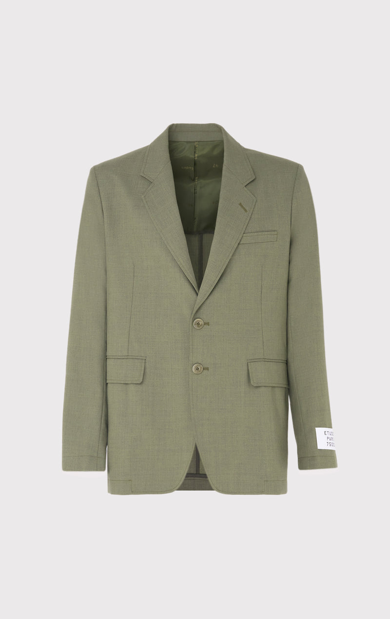 ÉTUDES PLANE SUITING LIGHT GREEN OUTERWEAR 1