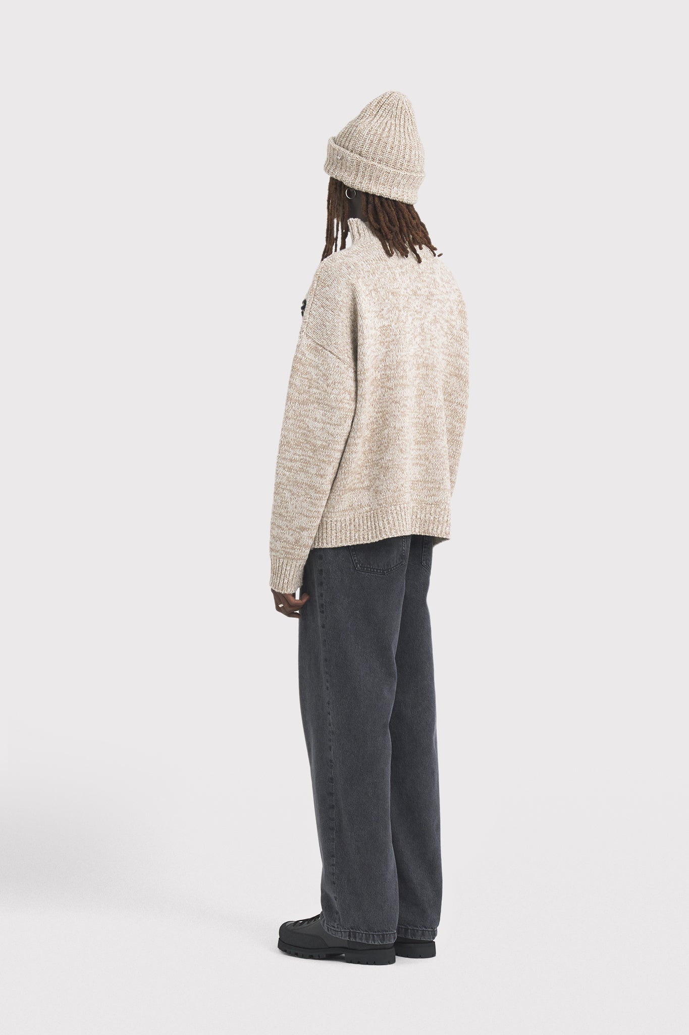 ÉTUDES QUARTIER MOULINE BEIGE KNITWEAR 3