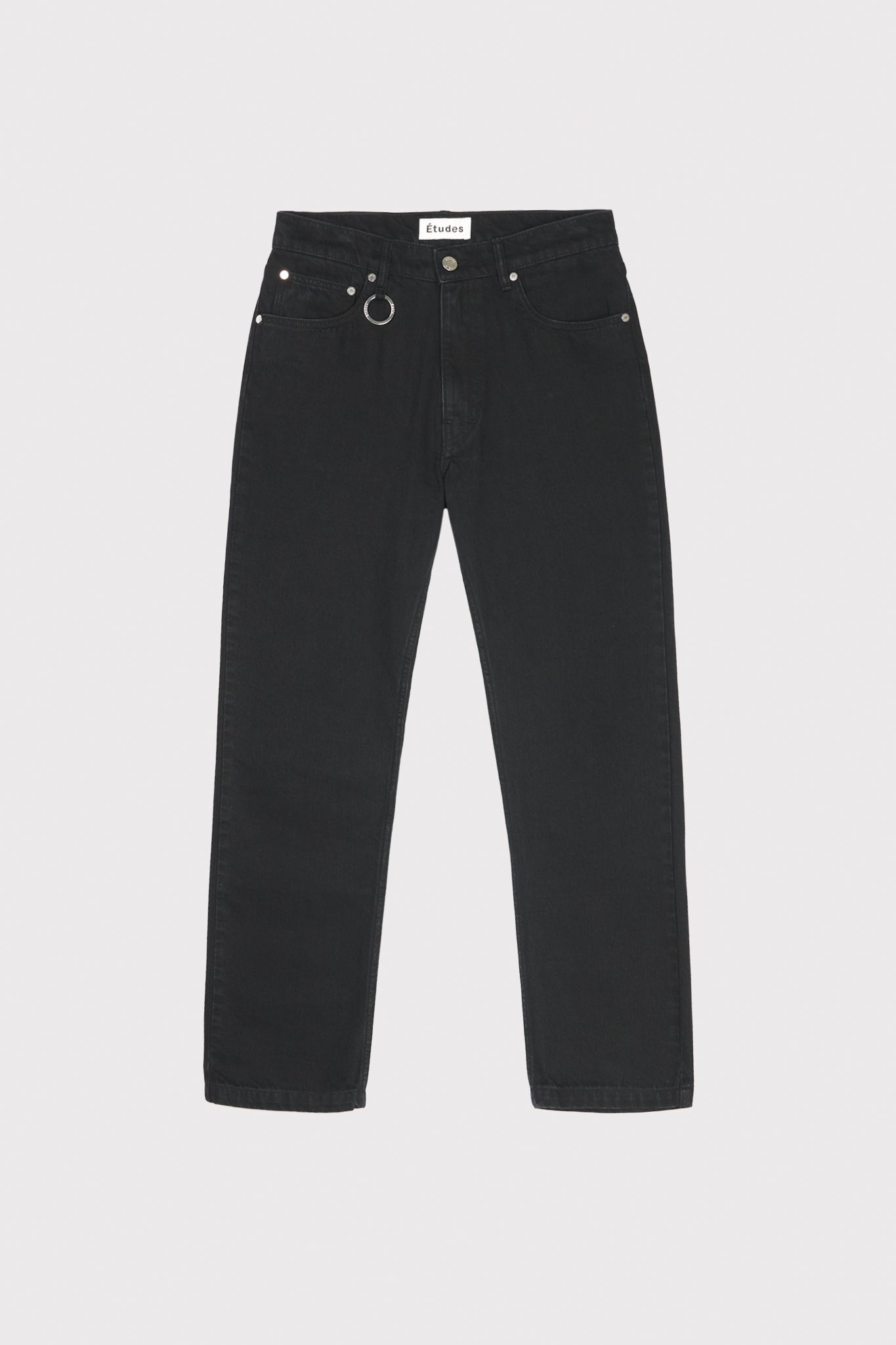 ÉTUDES RELIC DENIM BLACK RINSED TROUSERS 2