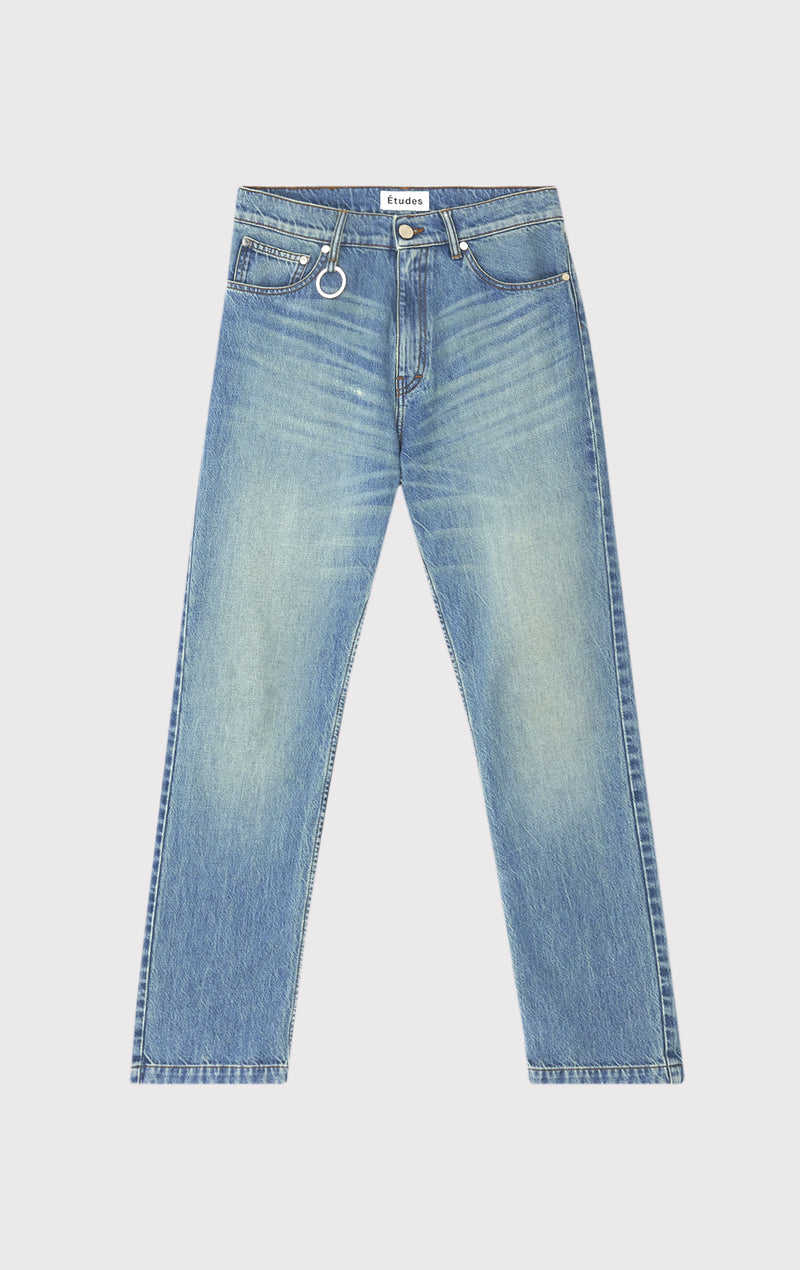 ÉTUDES PANTALON RELIC DENIM BLEU PIERRE 1