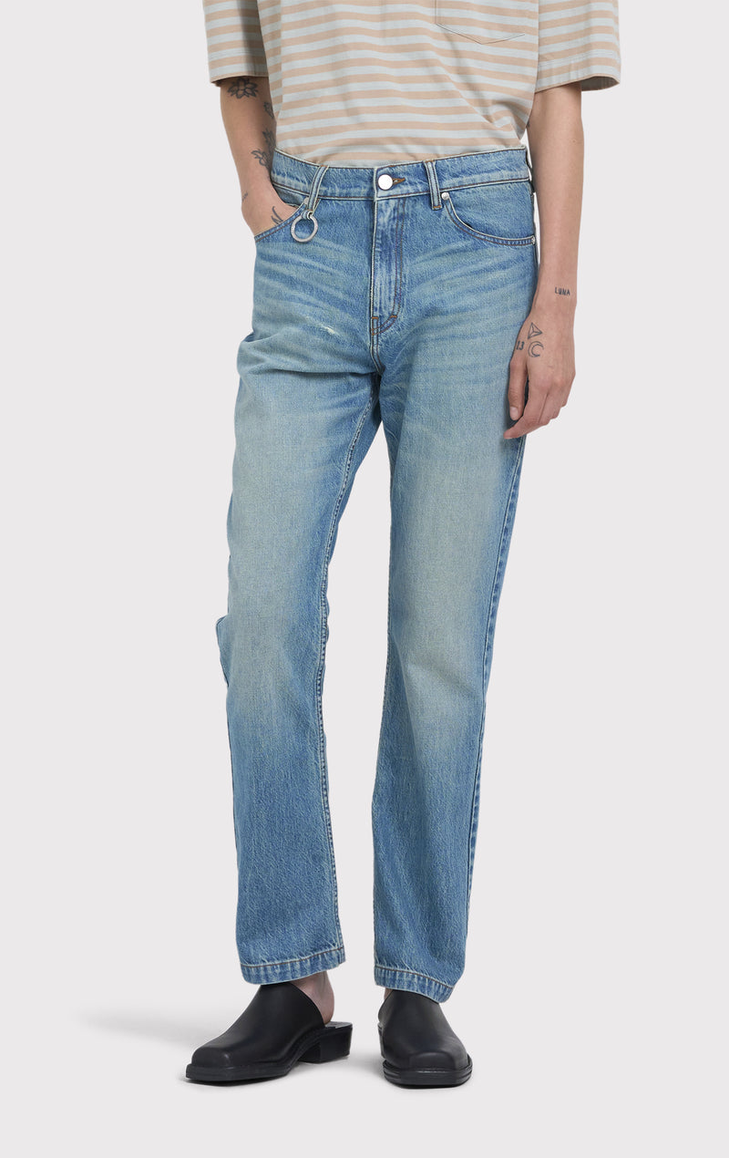 ÉTUDES PANTALON RELIC DENIM BLEU PIERRE 2
