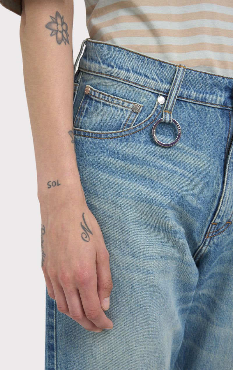 ÉTUDES PANTALON RELIC DENIM BLEU PIERRE 6