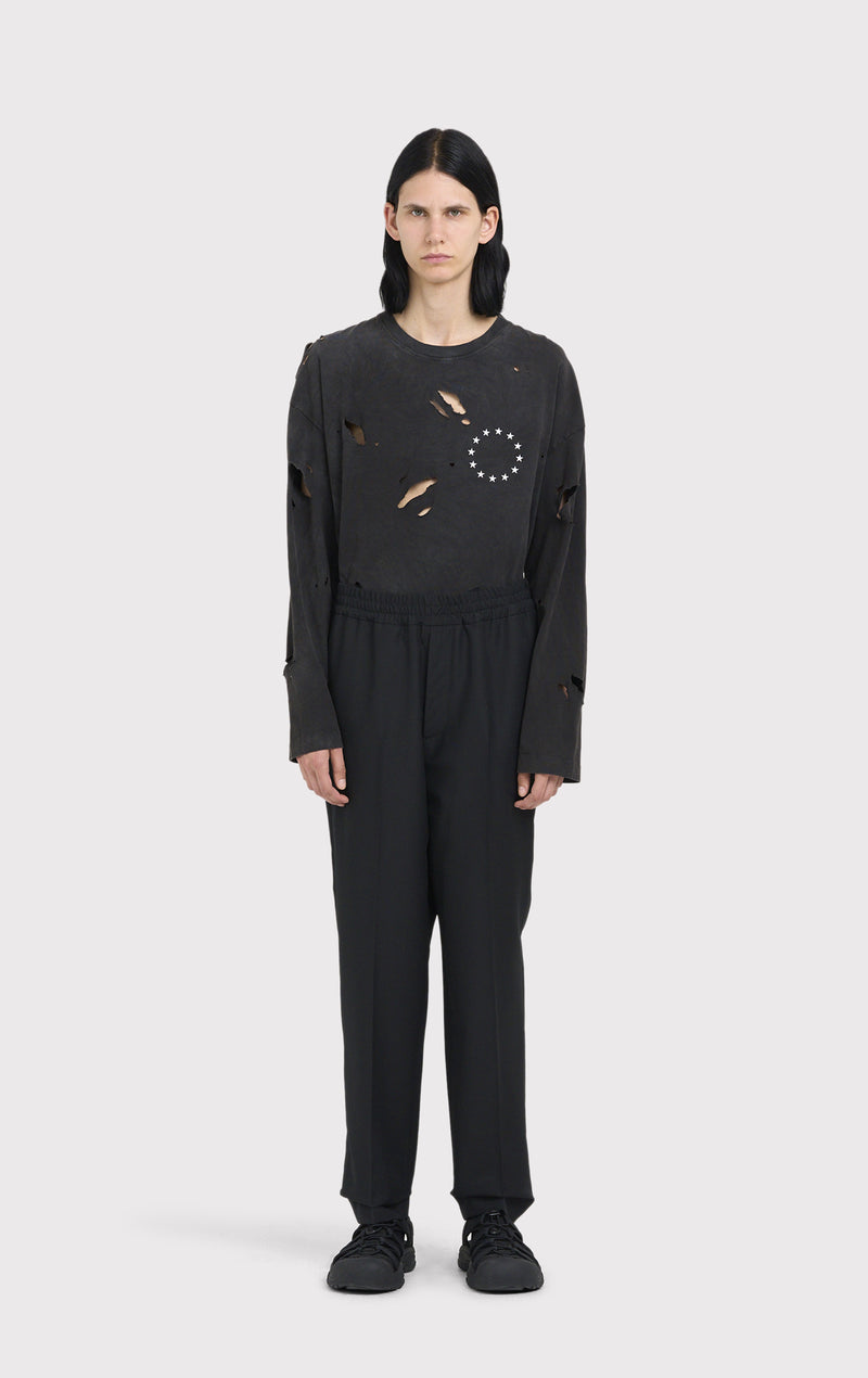 ÉTUDES ROMANCE SUITING BLACK TROUSERS 1