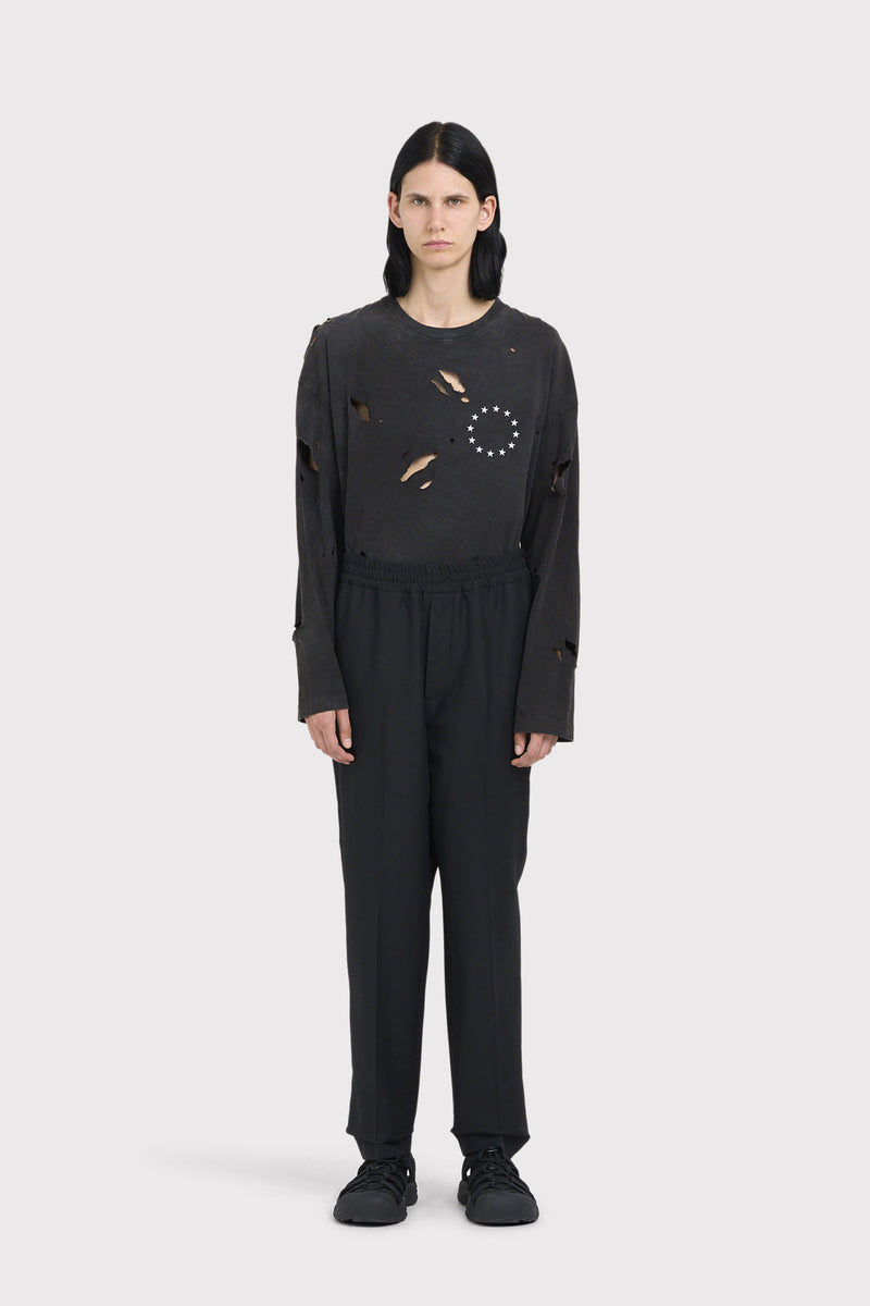 ROMANCE SUITING BLACK BLACK 3