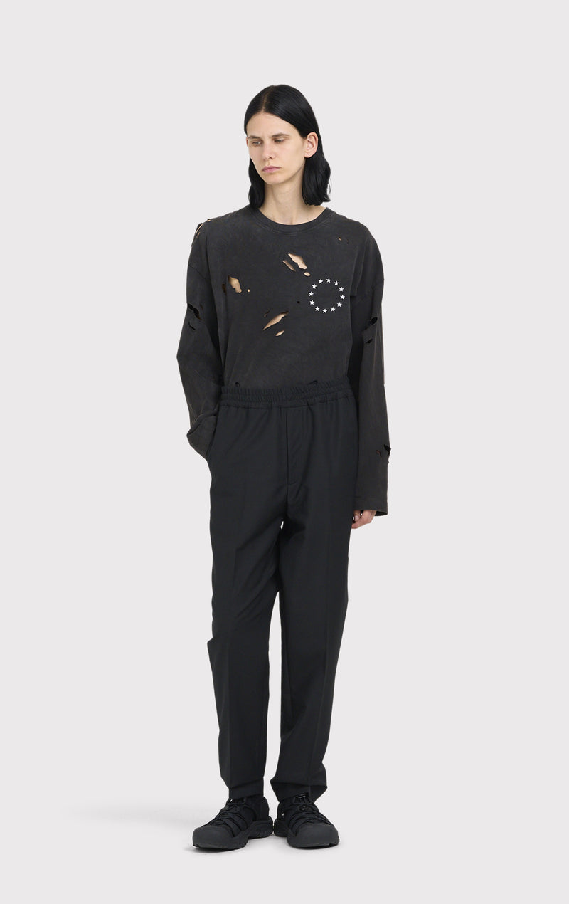 ÉTUDES ROMANCE SUITING BLACK TROUSERS 3