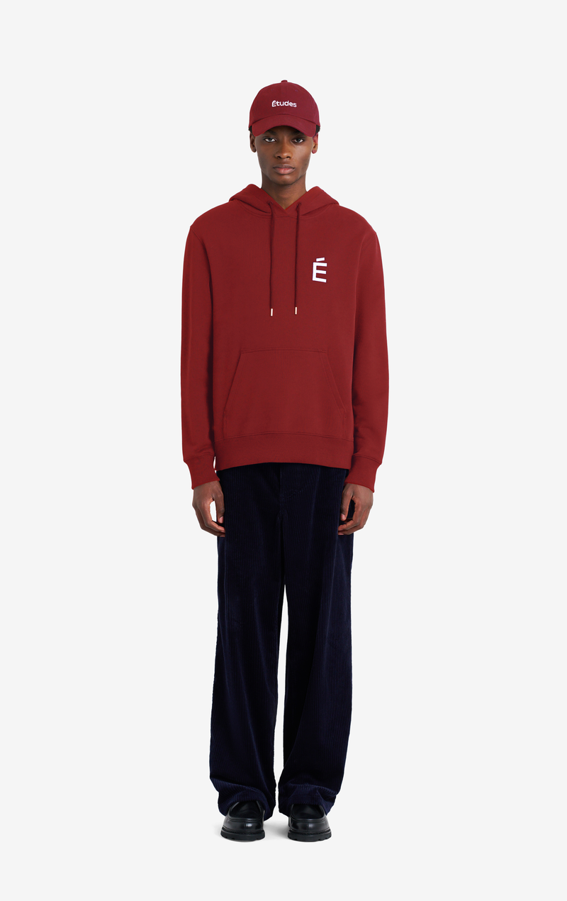 ETUDES STUDIO REGULAR HOODIE É RED 2