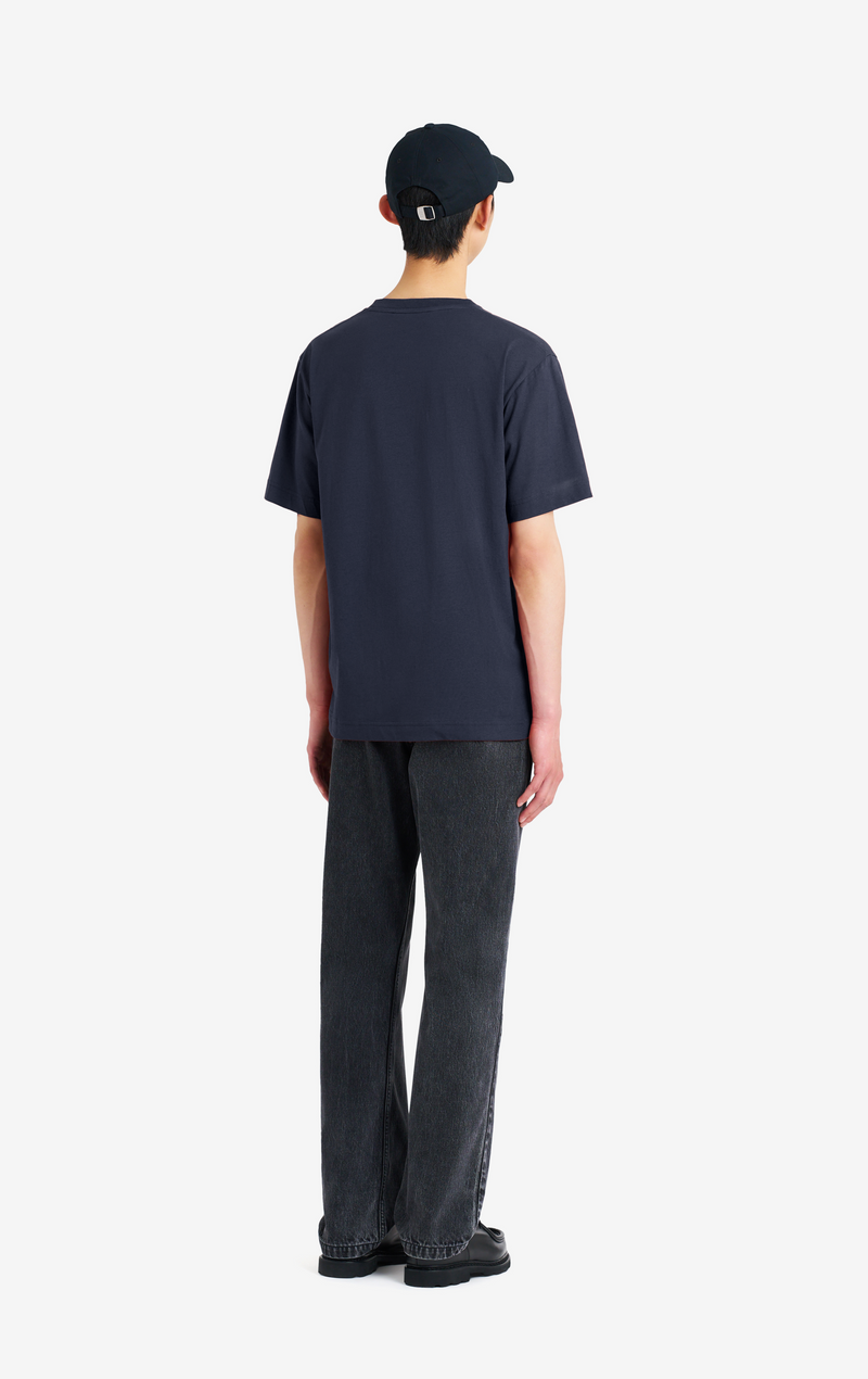 ETUDES STUDIO REGULAR TEE SHIRT É NAVY 3