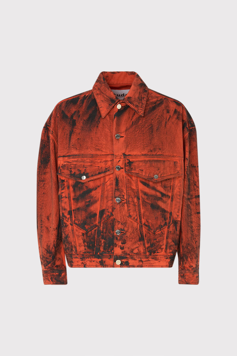 SHADOW DENIM DYED PAINT ORANGE PEINTURE TEINTE ORANGE 1