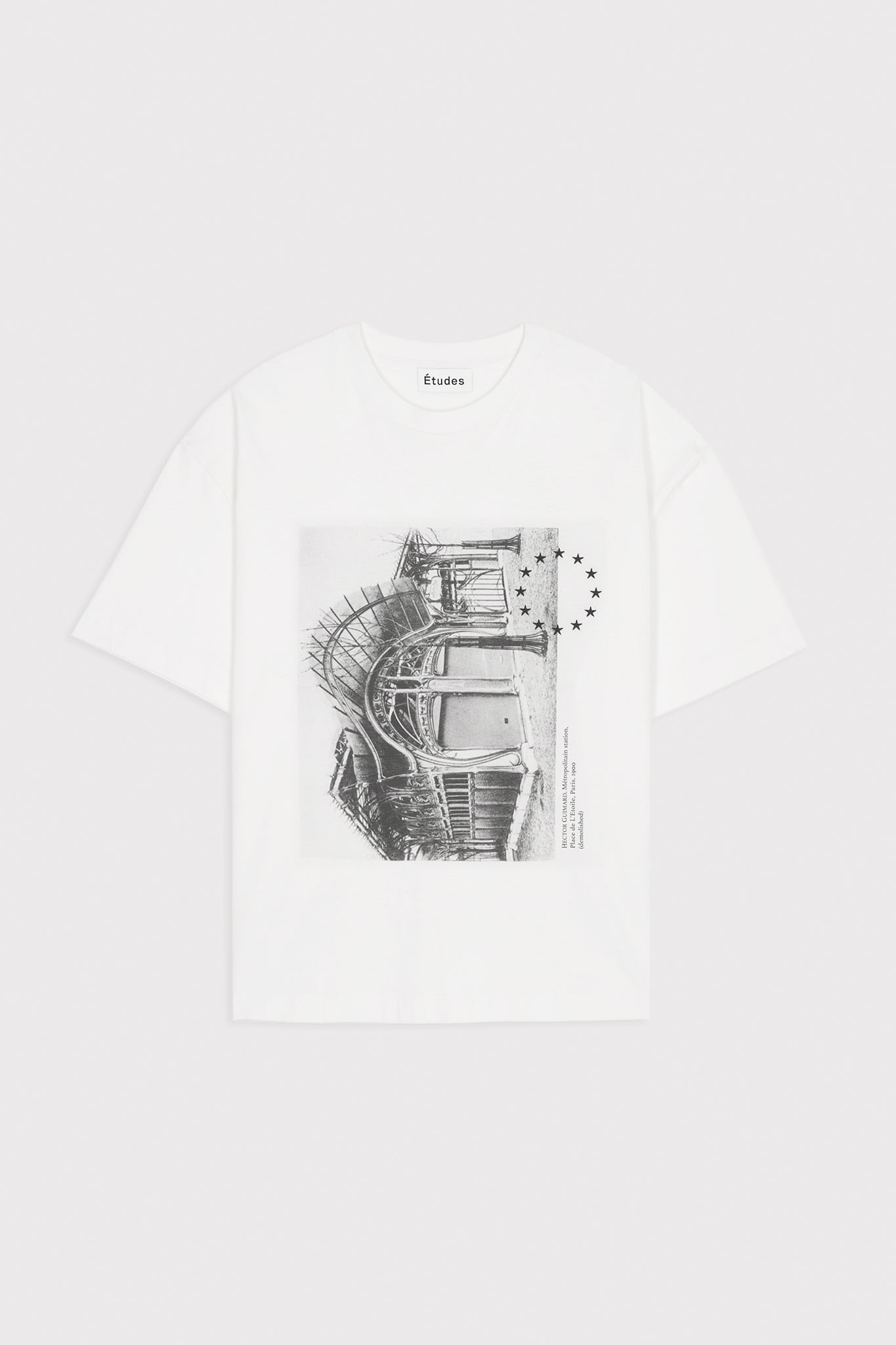 ÉTUDES SPIRIT BATIA SUTER WHITE T-SHIRTS 2