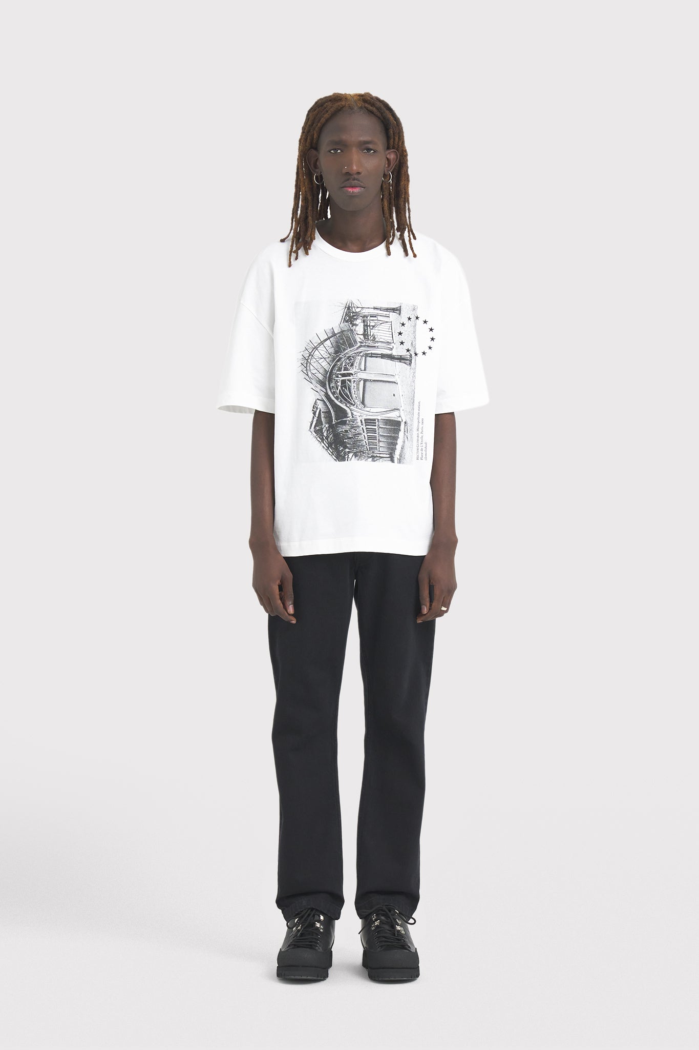 ÉTUDES SPIRIT BATIA SUTER WHITE T-SHIRTS 1