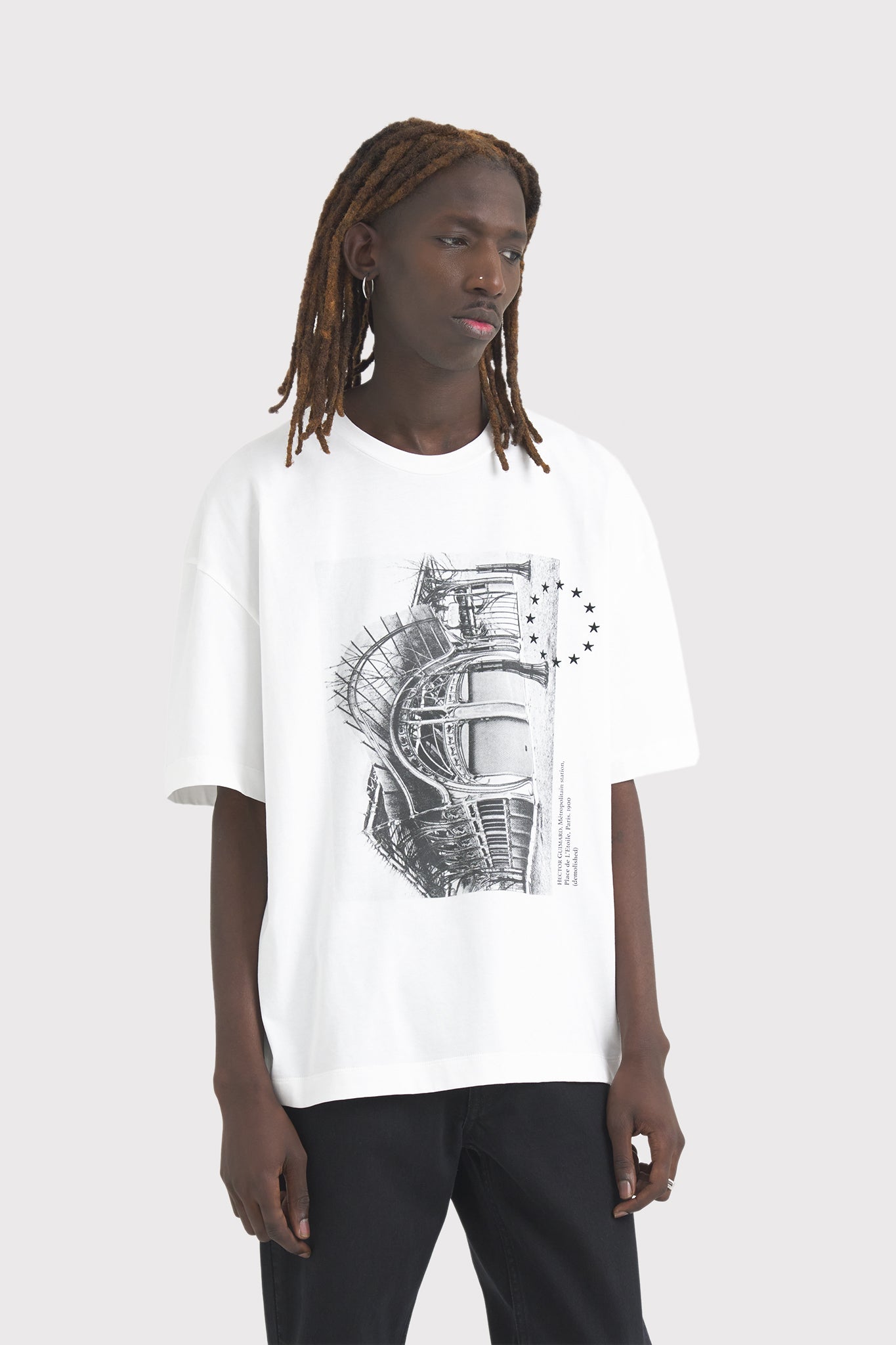 ÉTUDES SPIRIT BATIA SUTER WHITE T-SHIRTS 3