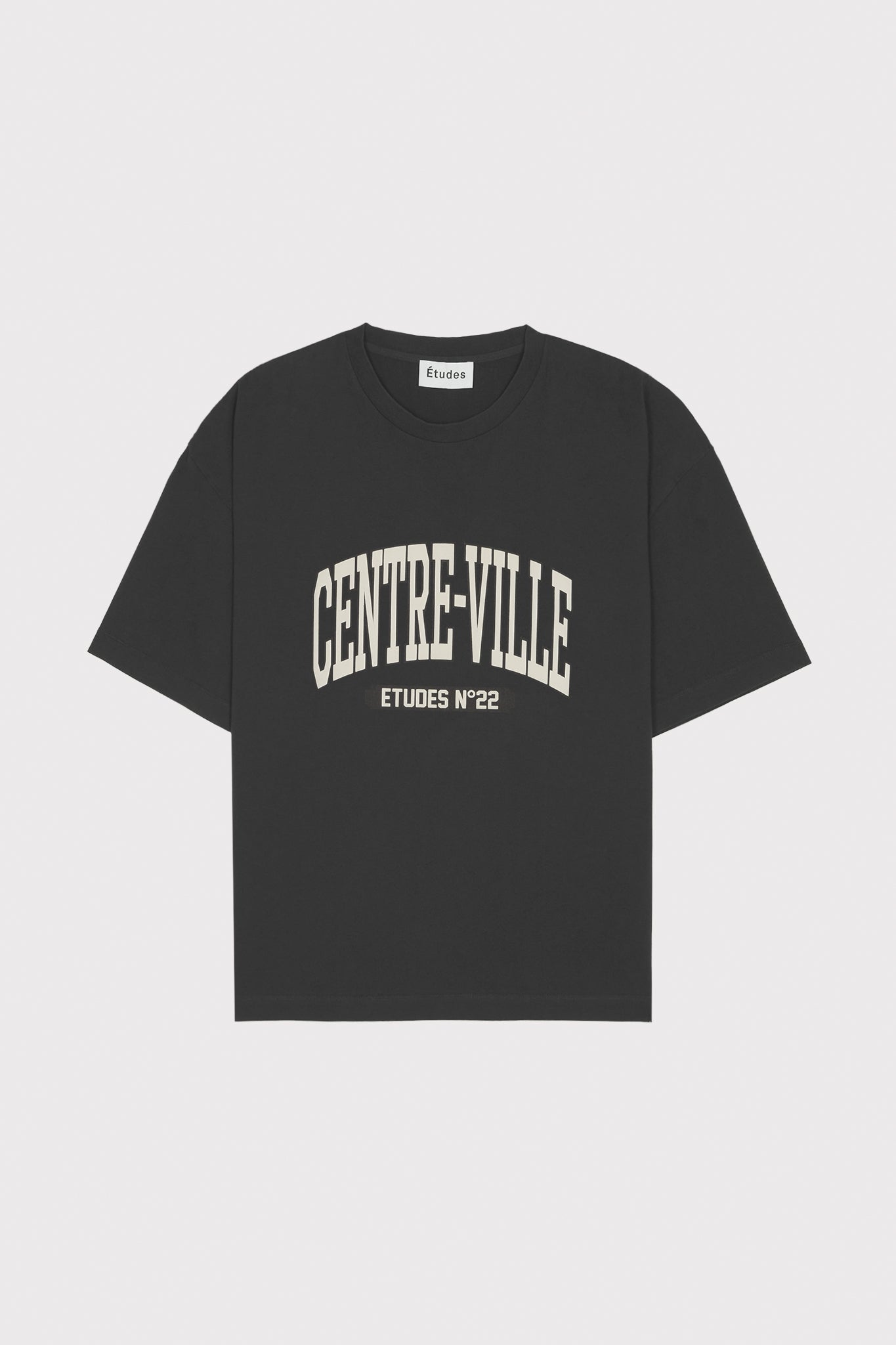 ÉTUDES SPIRIT CENTRE-VILLE BLACK T-SHIRTS 2