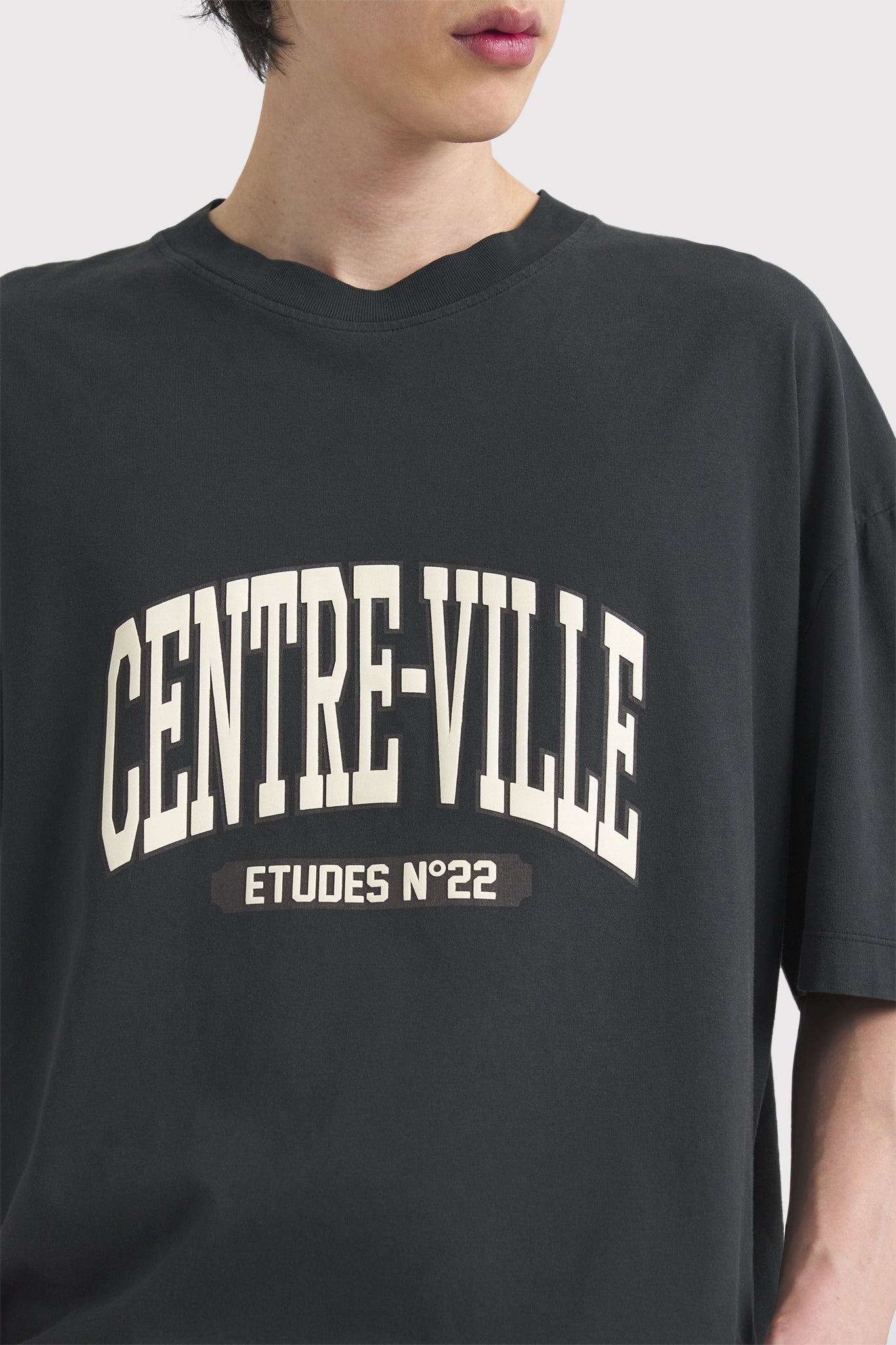 ÉTUDES SPIRIT CENTRE-VILLE BLACK T-SHIRTS 4