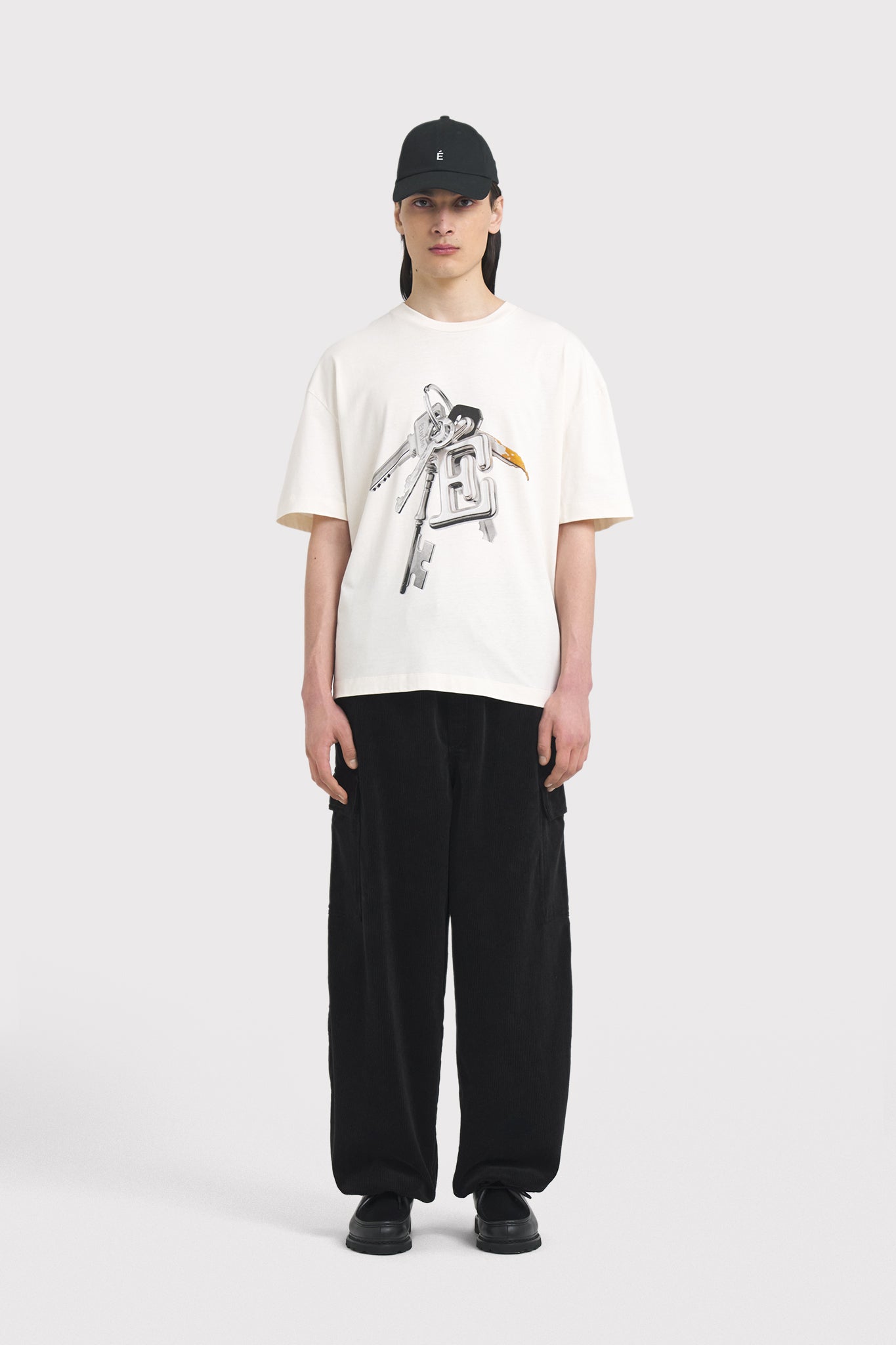 ÉTUDES SPIRIT LOVELOCK OFF WHITE T-SHIRTS 1