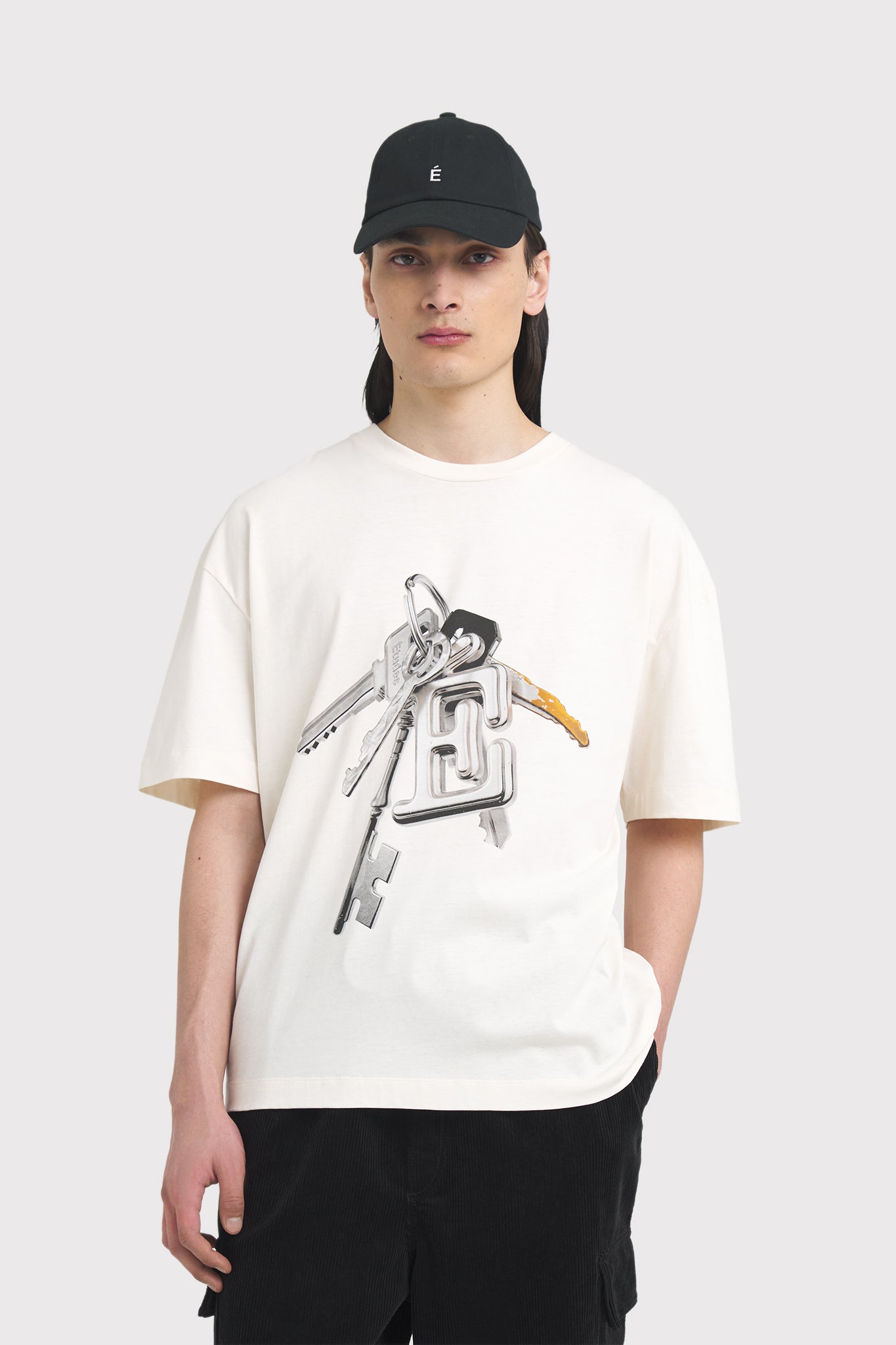 ÉTUDES SPIRIT LOVELOCK OFF WHITE T-SHIRTS 3