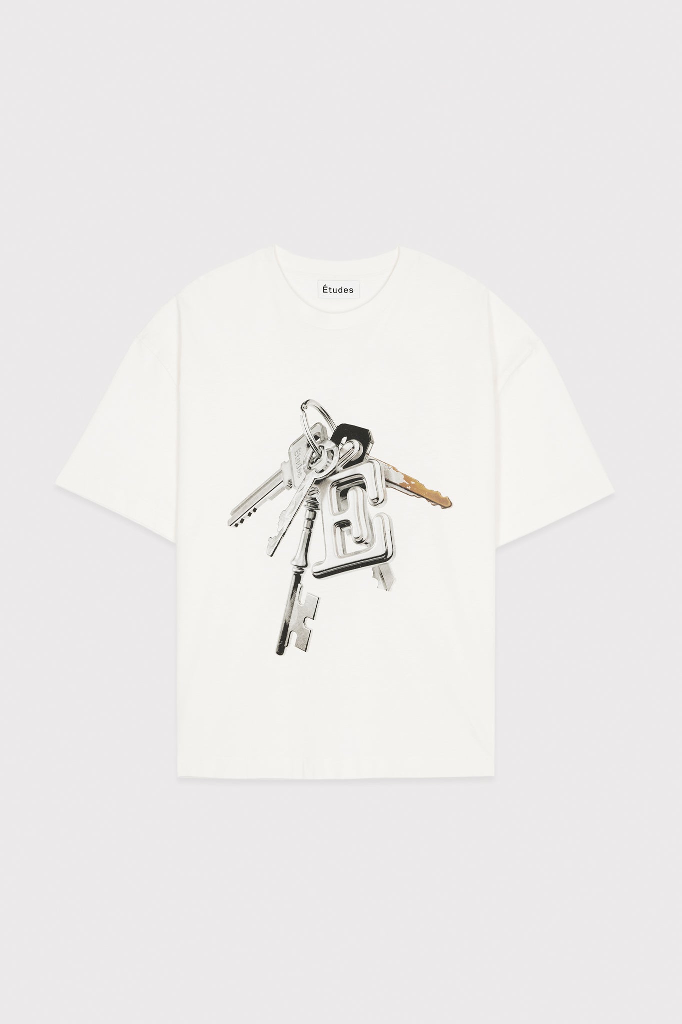 ÉTUDES SPIRIT LOVELOCK OFF WHITE T-SHIRTS 2