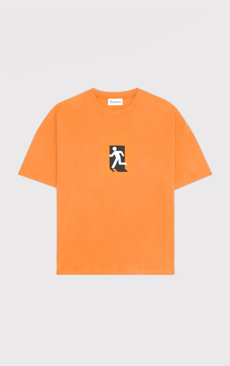 ÉTUDES SPIRIT OUT T-SHIRTS ORANGE 1