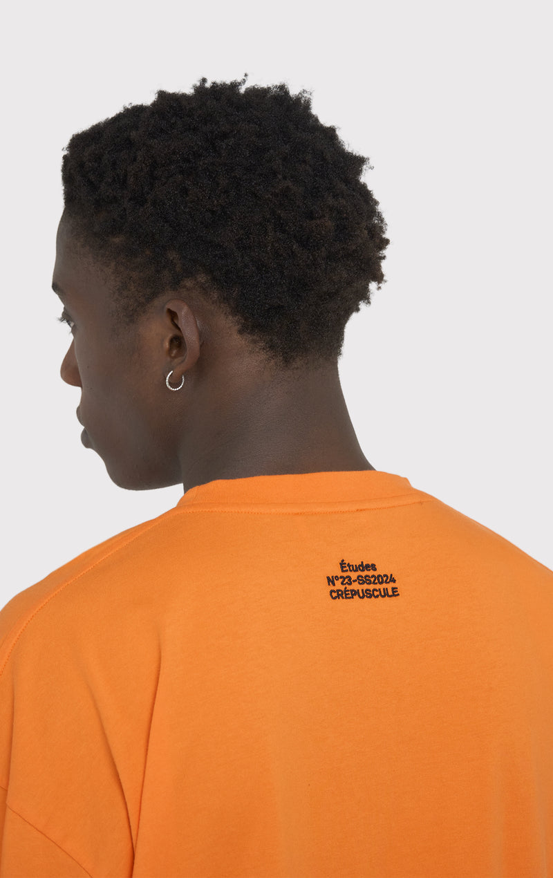 ÉTUDES SPIRIT OUT T-SHIRTS ORANGE 5