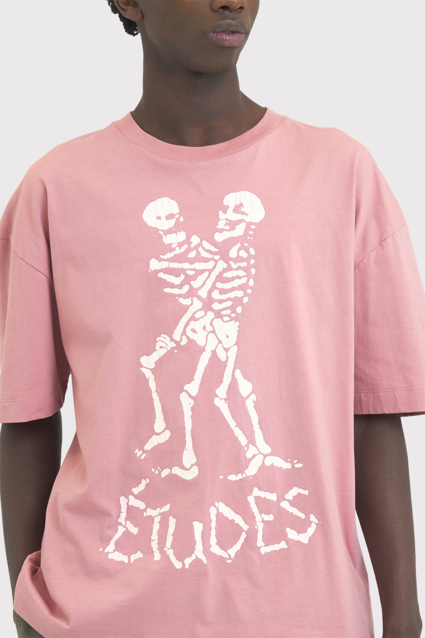 ÉTUDES SPIRIT SKELETONS PINK T-SHIRTS 4