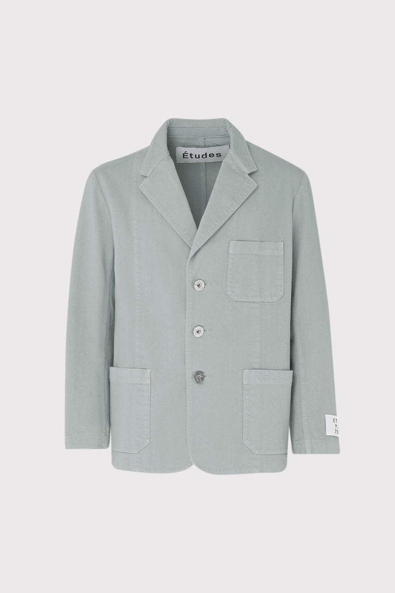 SQUARE DENIM DYED PIGEON Teint en gris 1