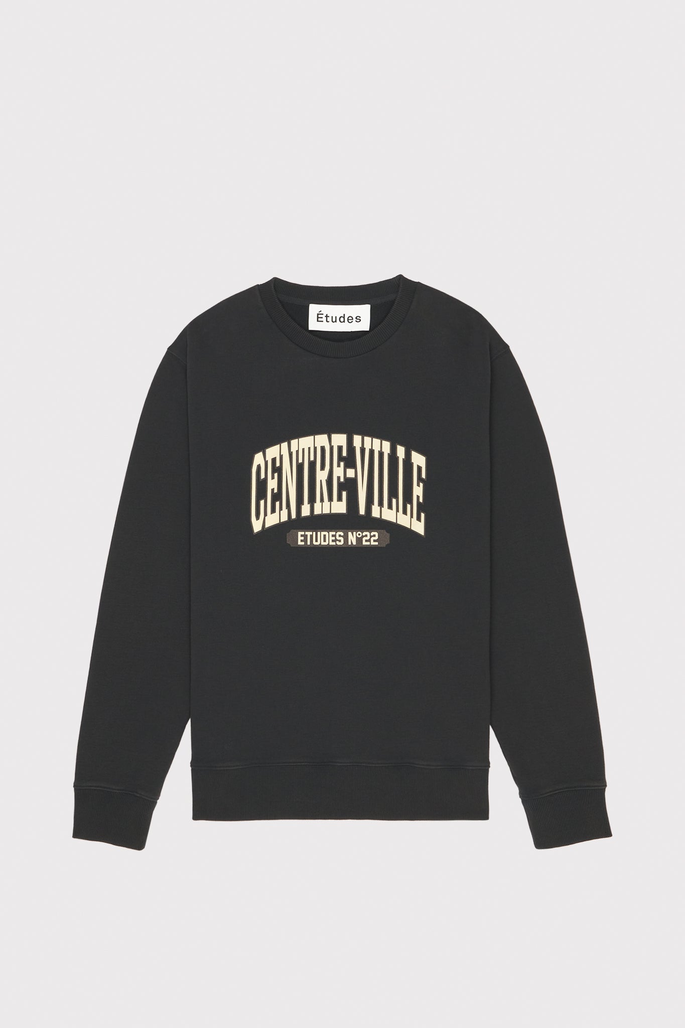 ÉTUDES STORY CENTRE-VILLE BLACK SWEATSHIRTS 2