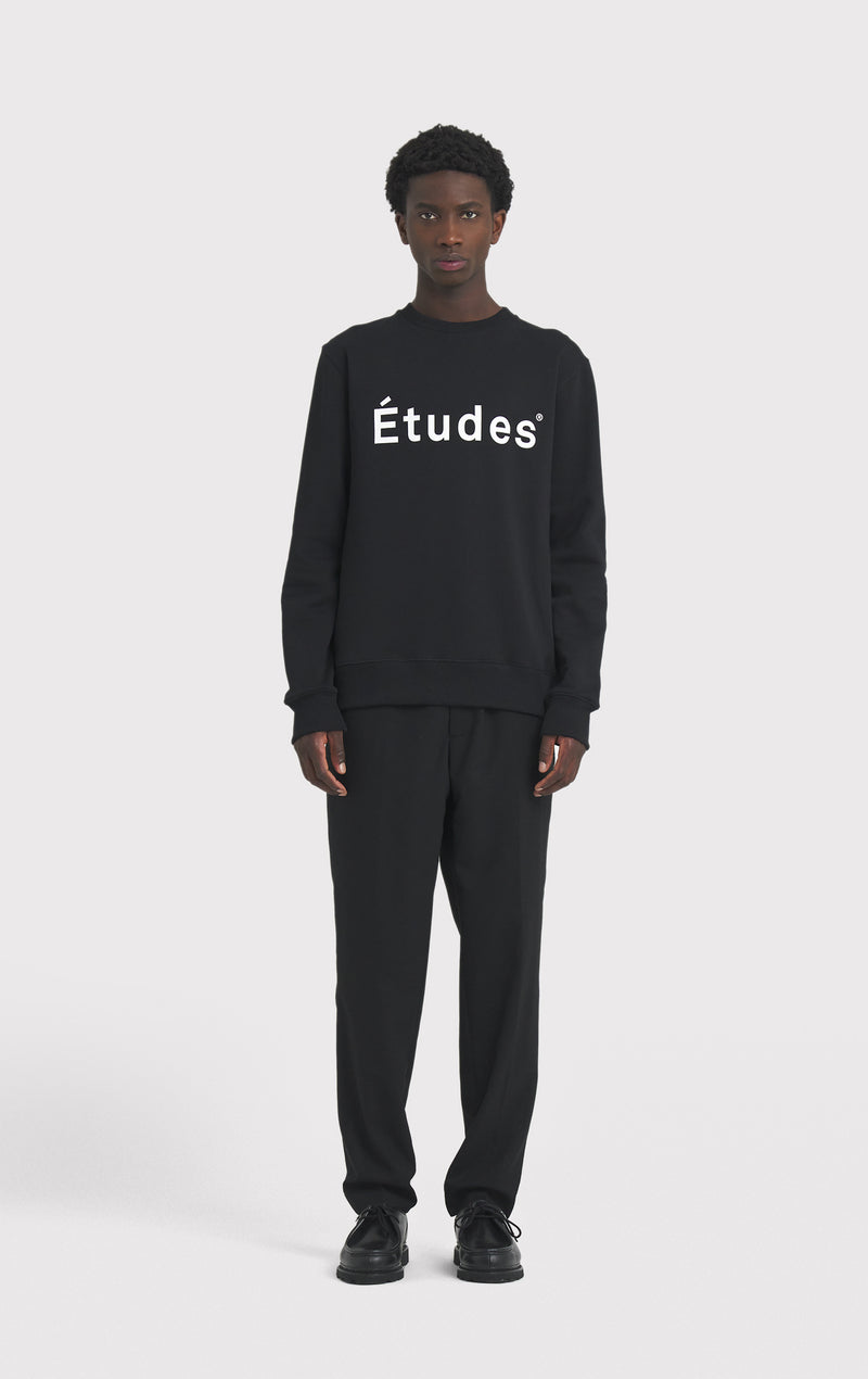 ÉTUDES STORY ETUDES BLACK SWEATSHIRTS 1