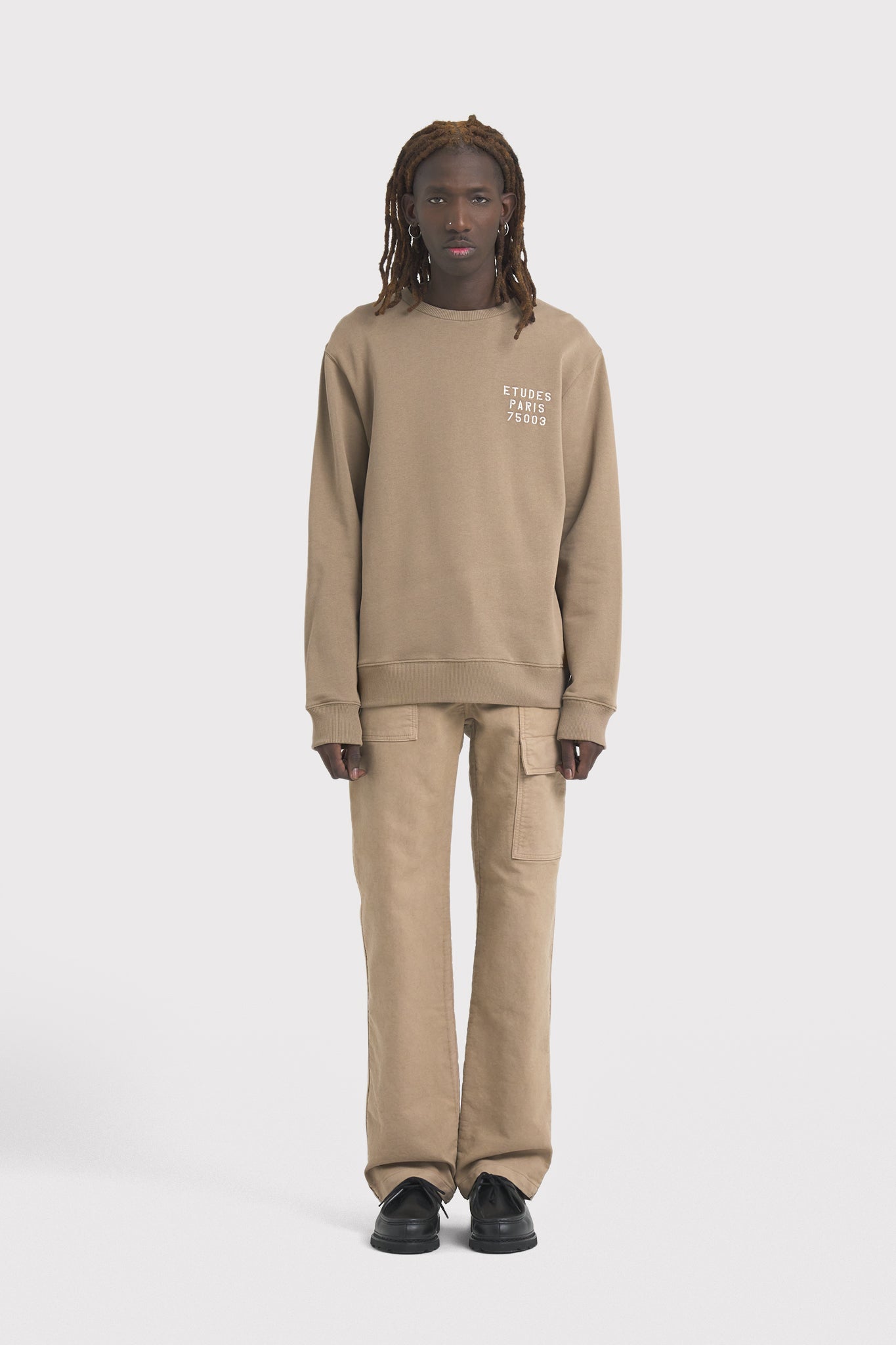 ÉTUDES STORY SMALL STENCIL SAND SWEATSHIRTS 1