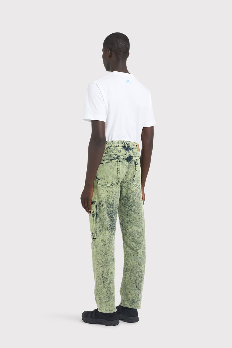 SURFACE DENIM ACID DYED OLIVE DYED OLIVE 5